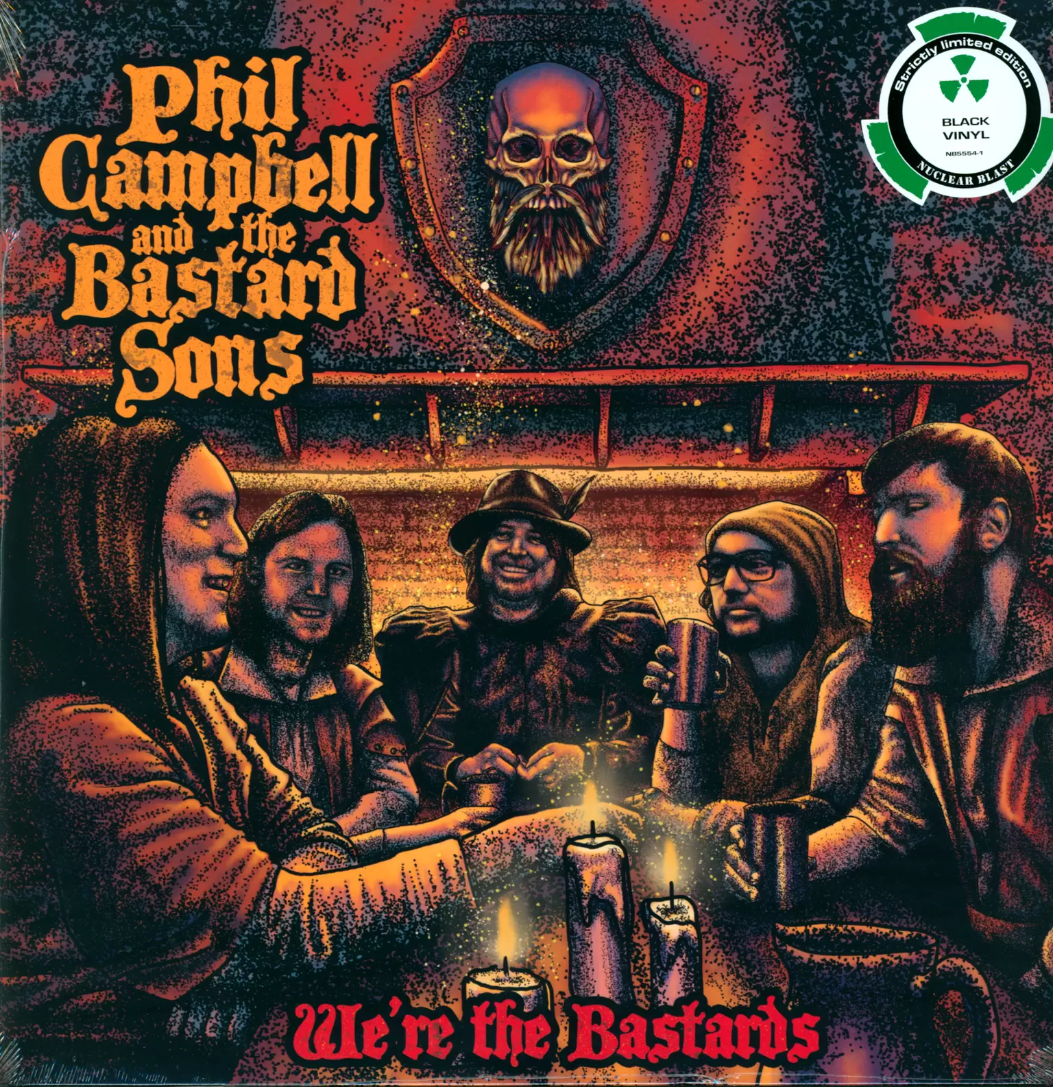 Phil Campbell & The Bastard Sons: We're The Bastards, 2×LP (Vinyl)