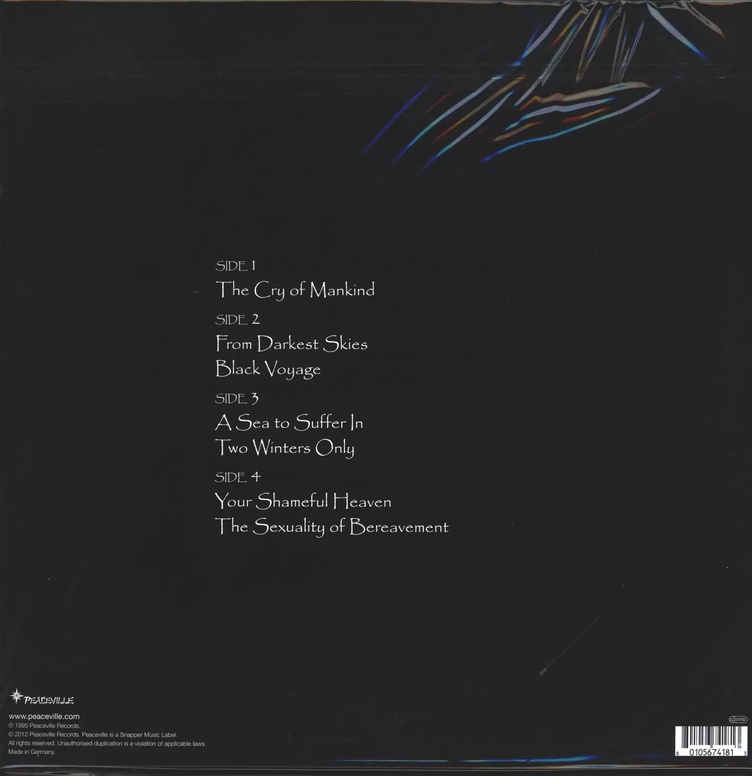 My Dying Bride: The Angel And The Dark River, 2×LP (Vinyl)
