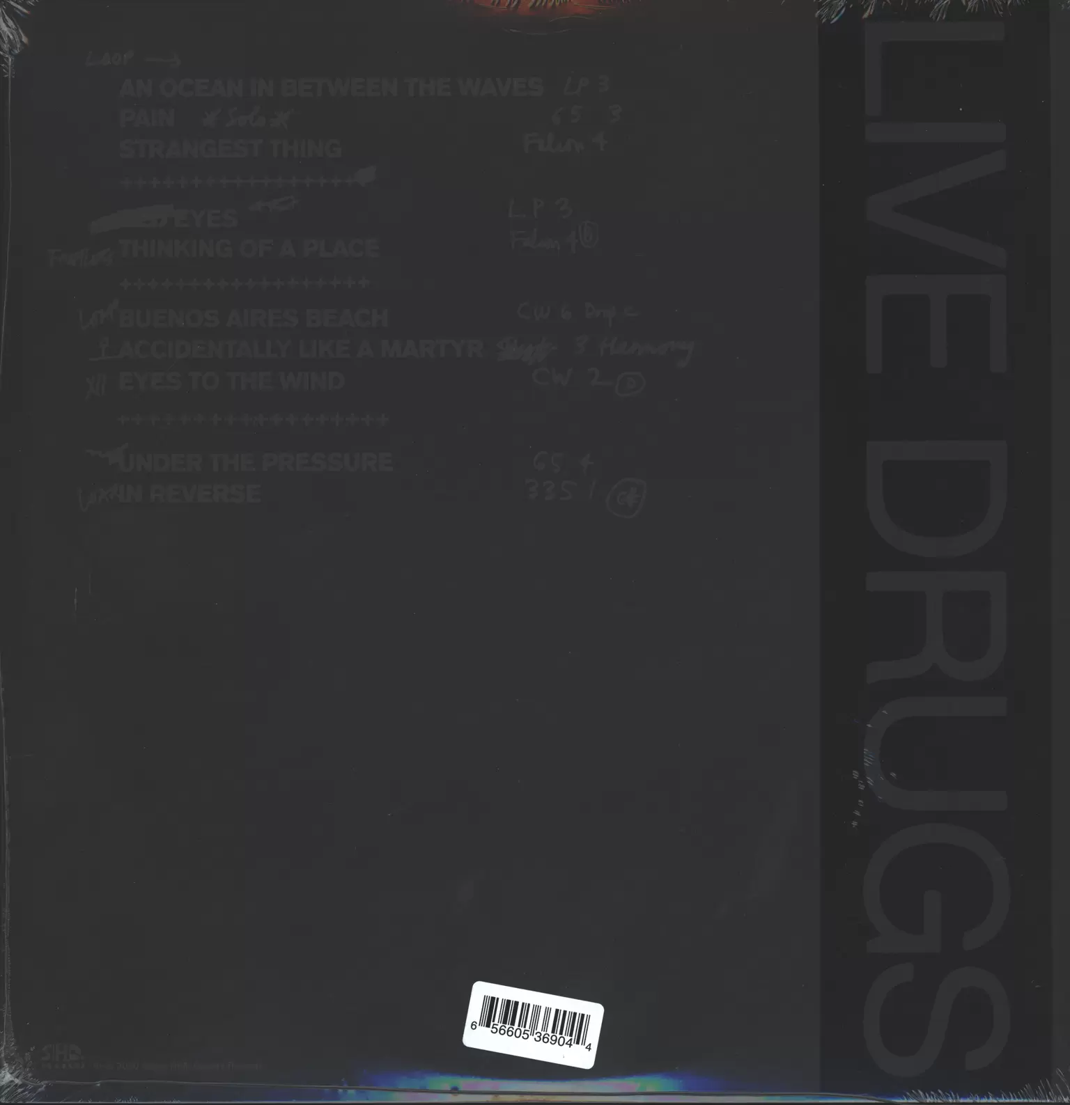 The War On Drugs: Live Drugs, 2×LP (Vinyl)