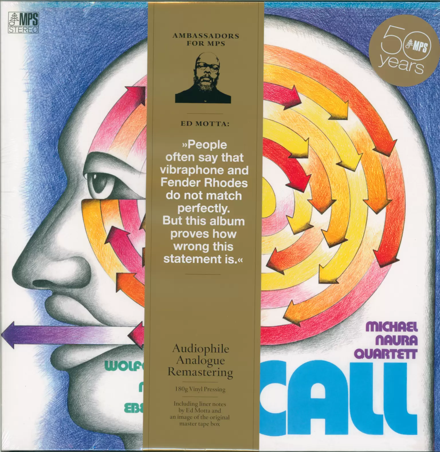Michael Naura Quartet: Call, 1×LP (Vinyl)