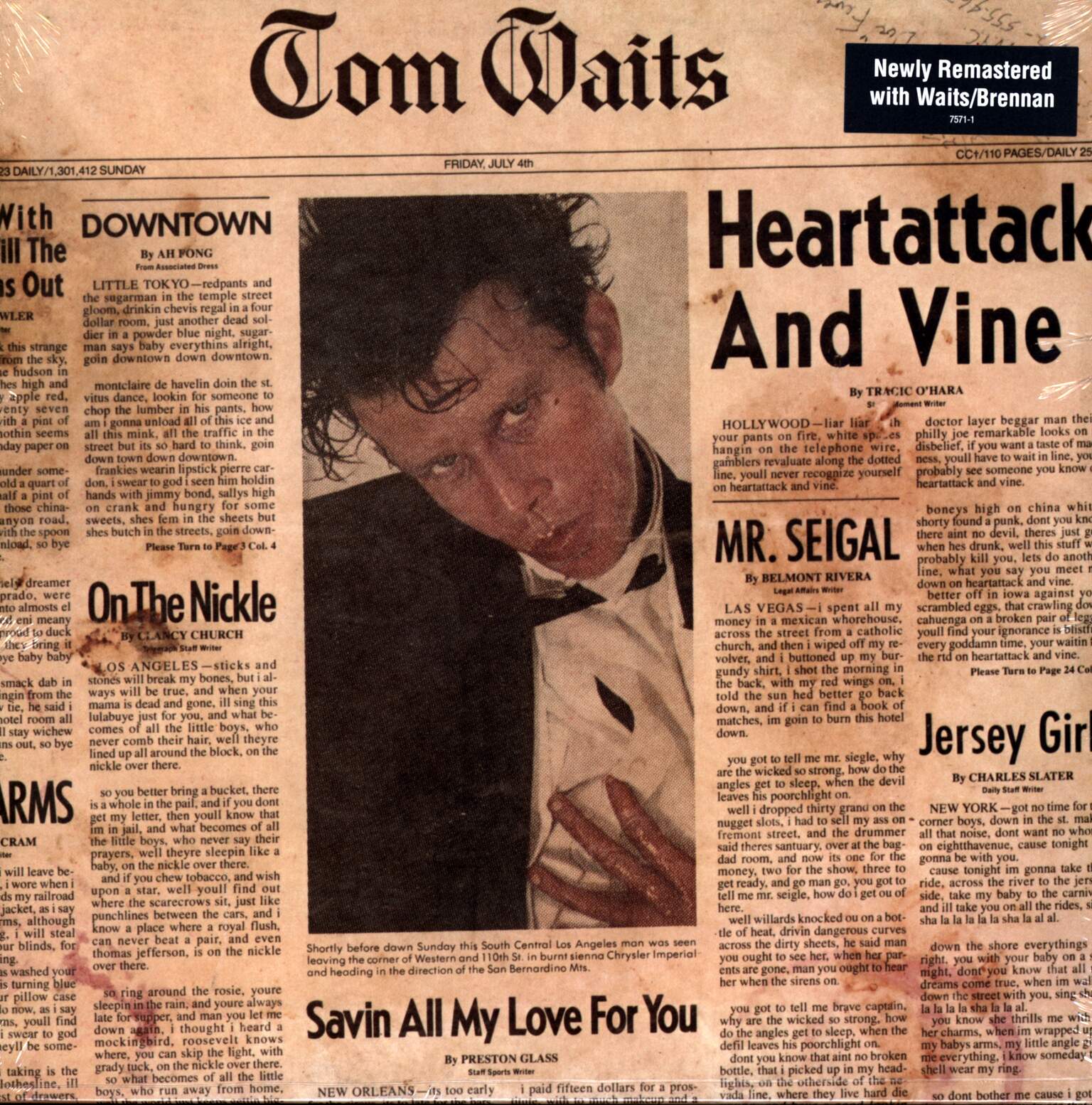 Tom Waits: Heartattack And Vine, 1×LP (Vinyl)
