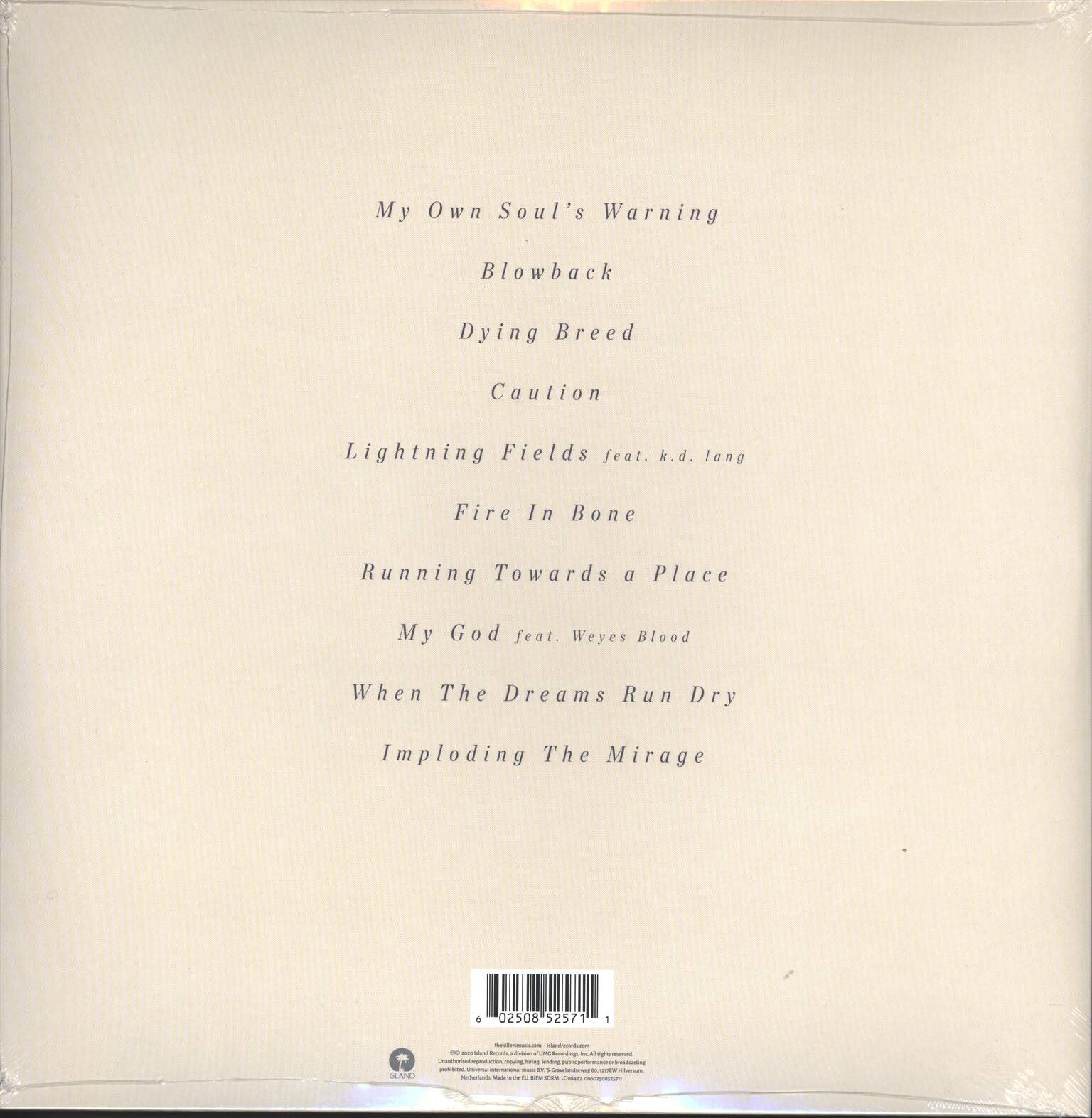The Killers: Imploding The Mirage, 1×LP (Vinyl)