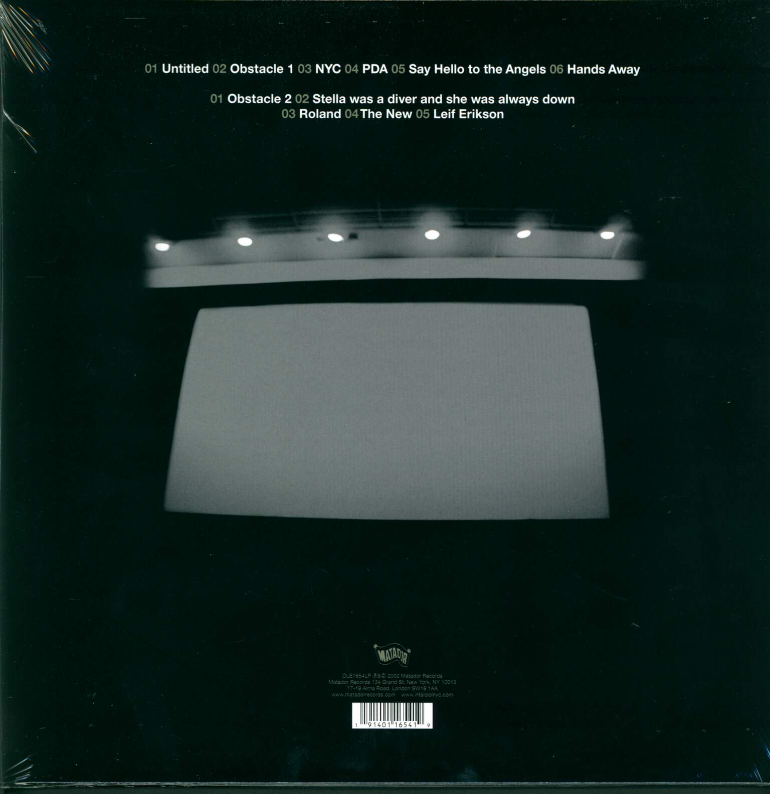 Interpol: Turn On The Bright Lights, 1×LP (Vinyl)