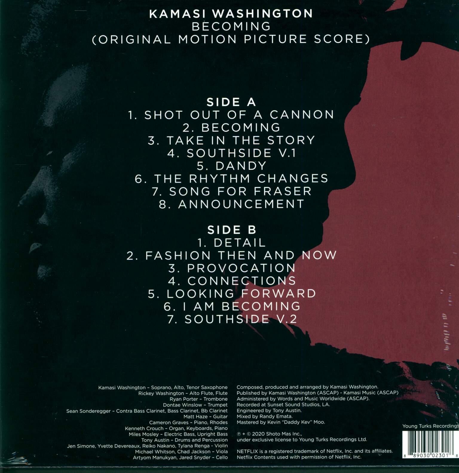 Kamasi Washington: Becoming (Music From The Netflix Original Documentary), 1×LP (Vinyl)