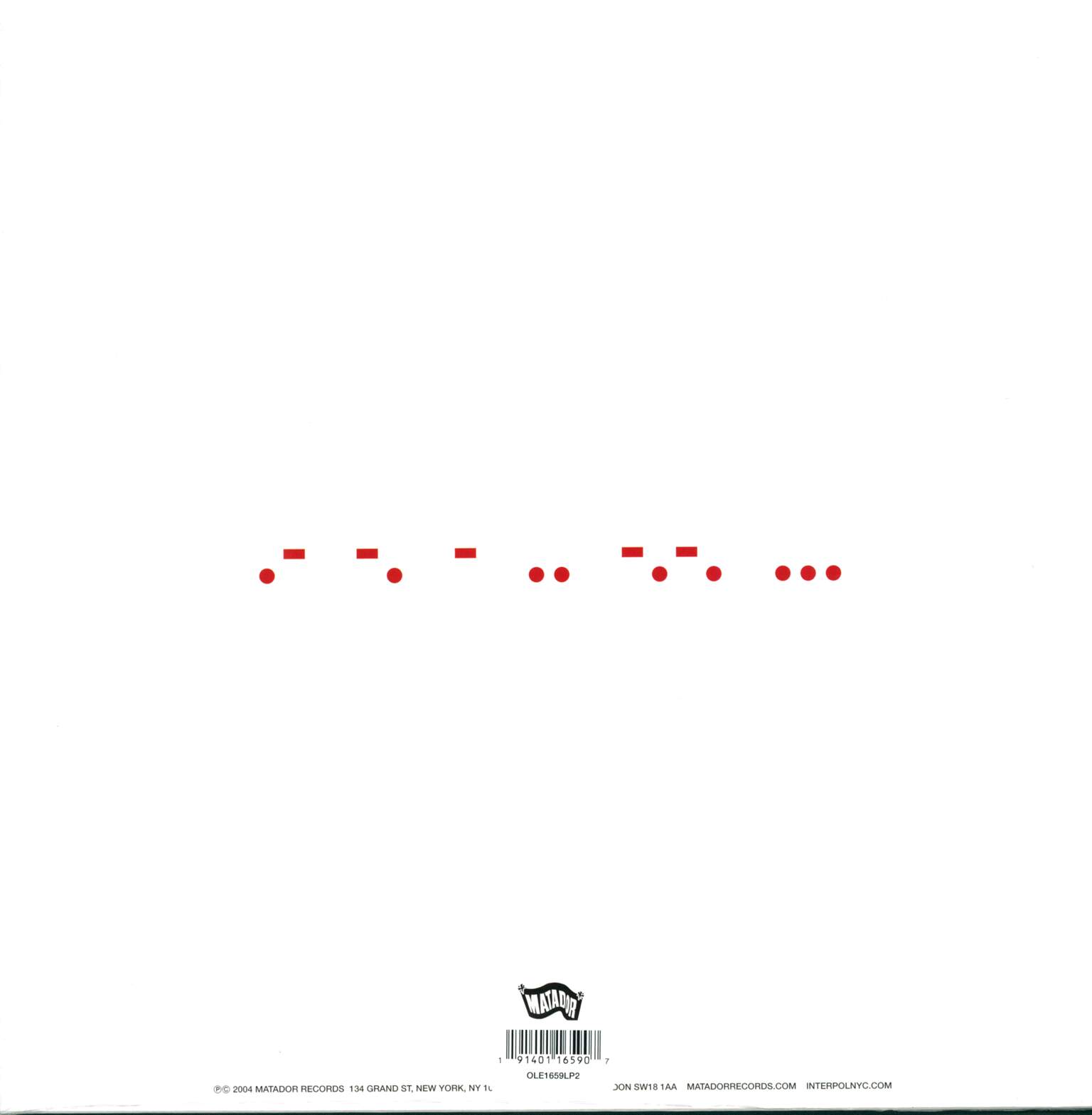 Interpol: Antics, LP (Vinyl)