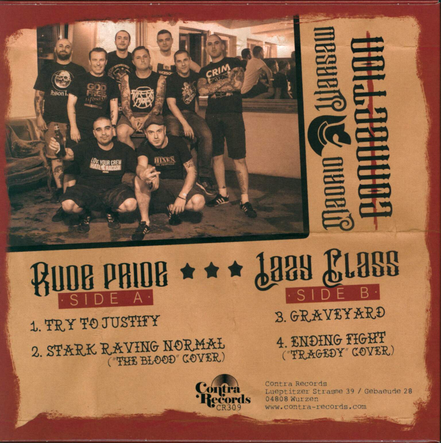 Rude Pride: Rude Pride / Lazy Class, 1×7" Single (Vinyl)