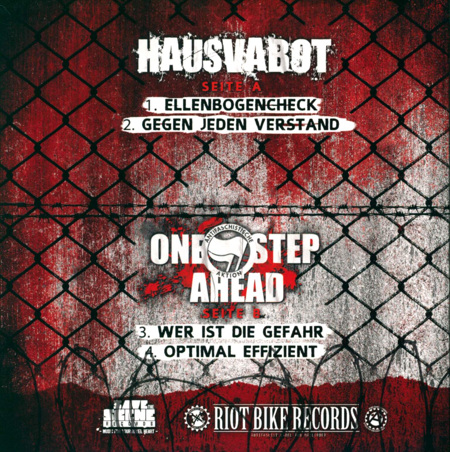 Hausvabot: Split EP, 1×7" Single (Vinyl)