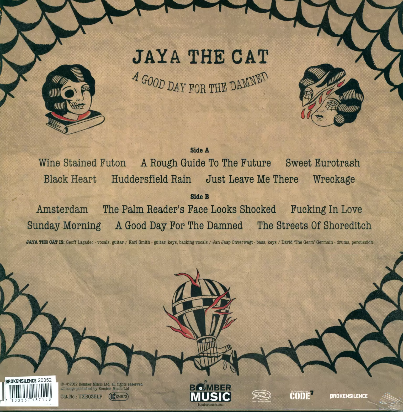 Jaya The Cat: A Good Day For The Damned, 1×LP (Vinyl)