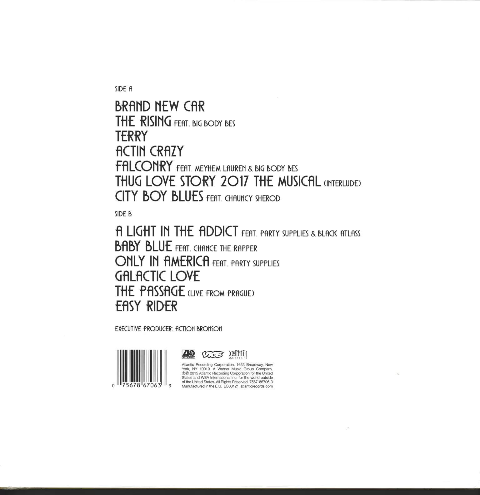 Action Bronson: Mr. Wonderful, LP (Vinyl)