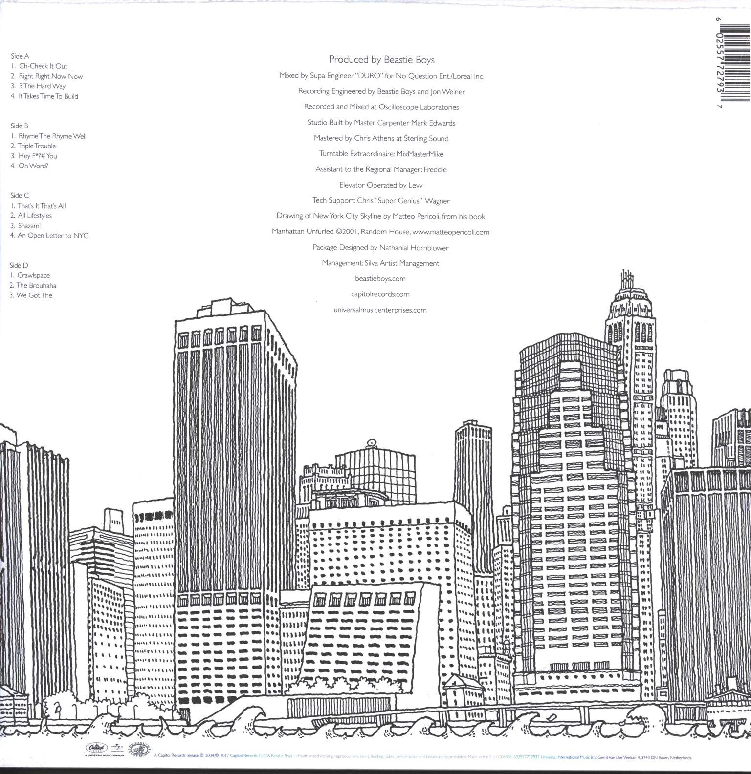 Beastie Boys: To The 5 Boroughs, 2×LP (Vinyl)