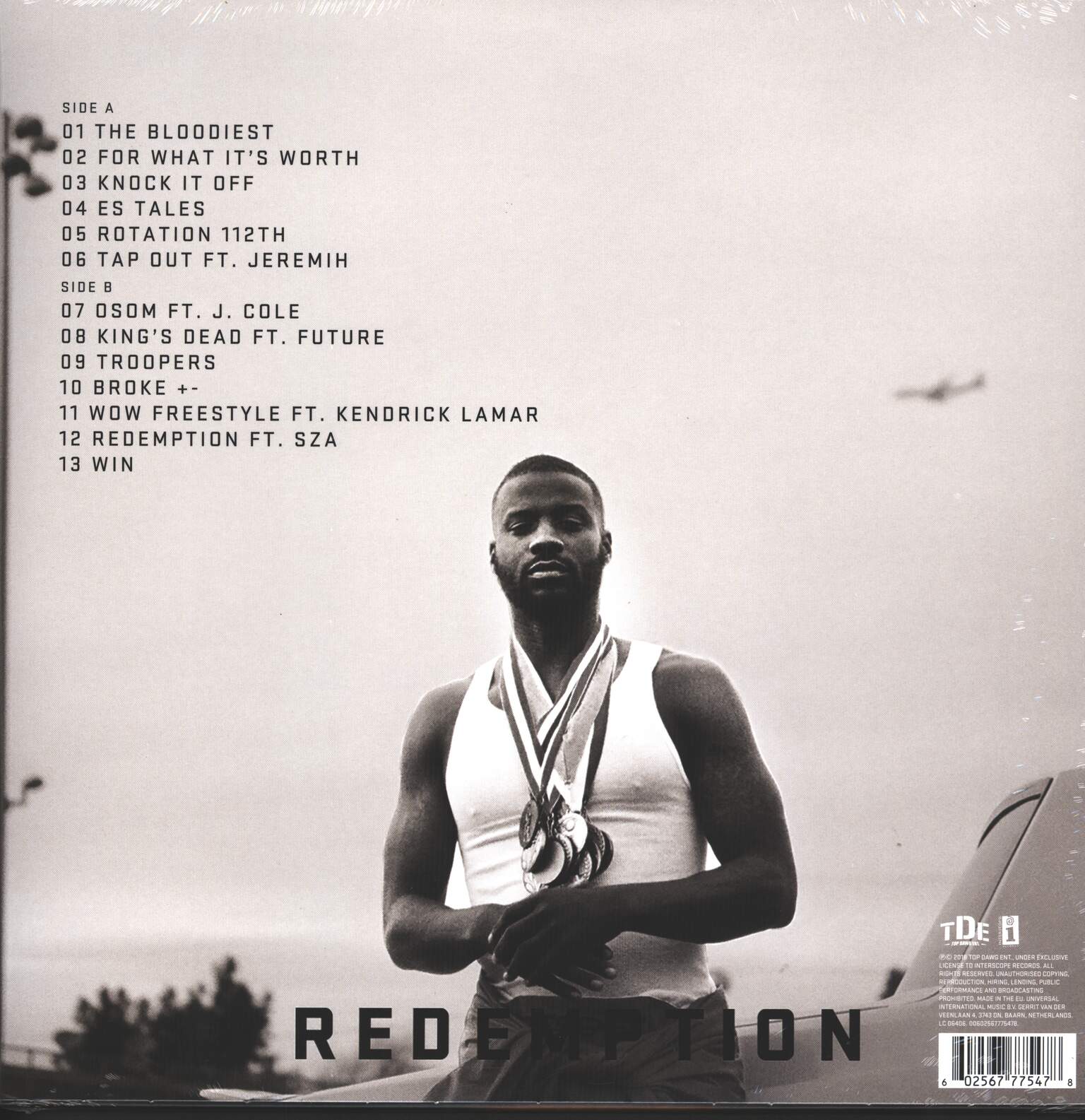 Jay Rock: Redemption, 1×LP (Vinyl)