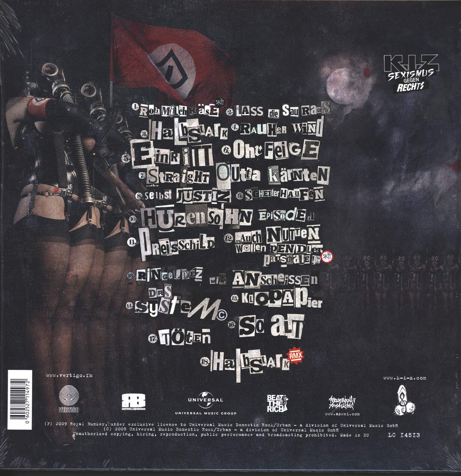 K.I.Z.: Sexismus Gegen Rechts, 2×LP (Vinyl)