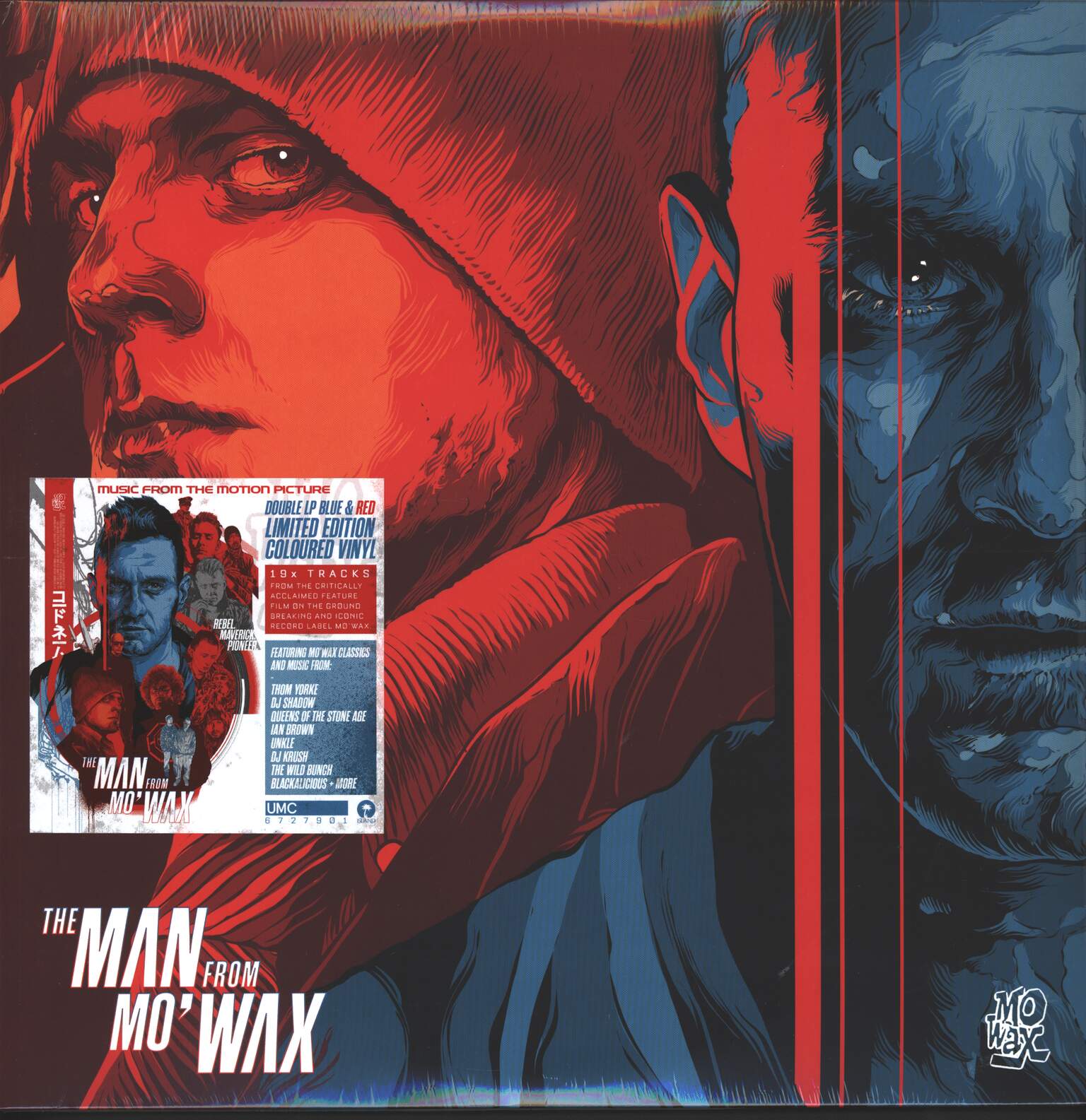 Various: The Man From Mo'Wax (Music From The Motion Picture), 1×LP (Vinyl), 1×LP (Vinyl)