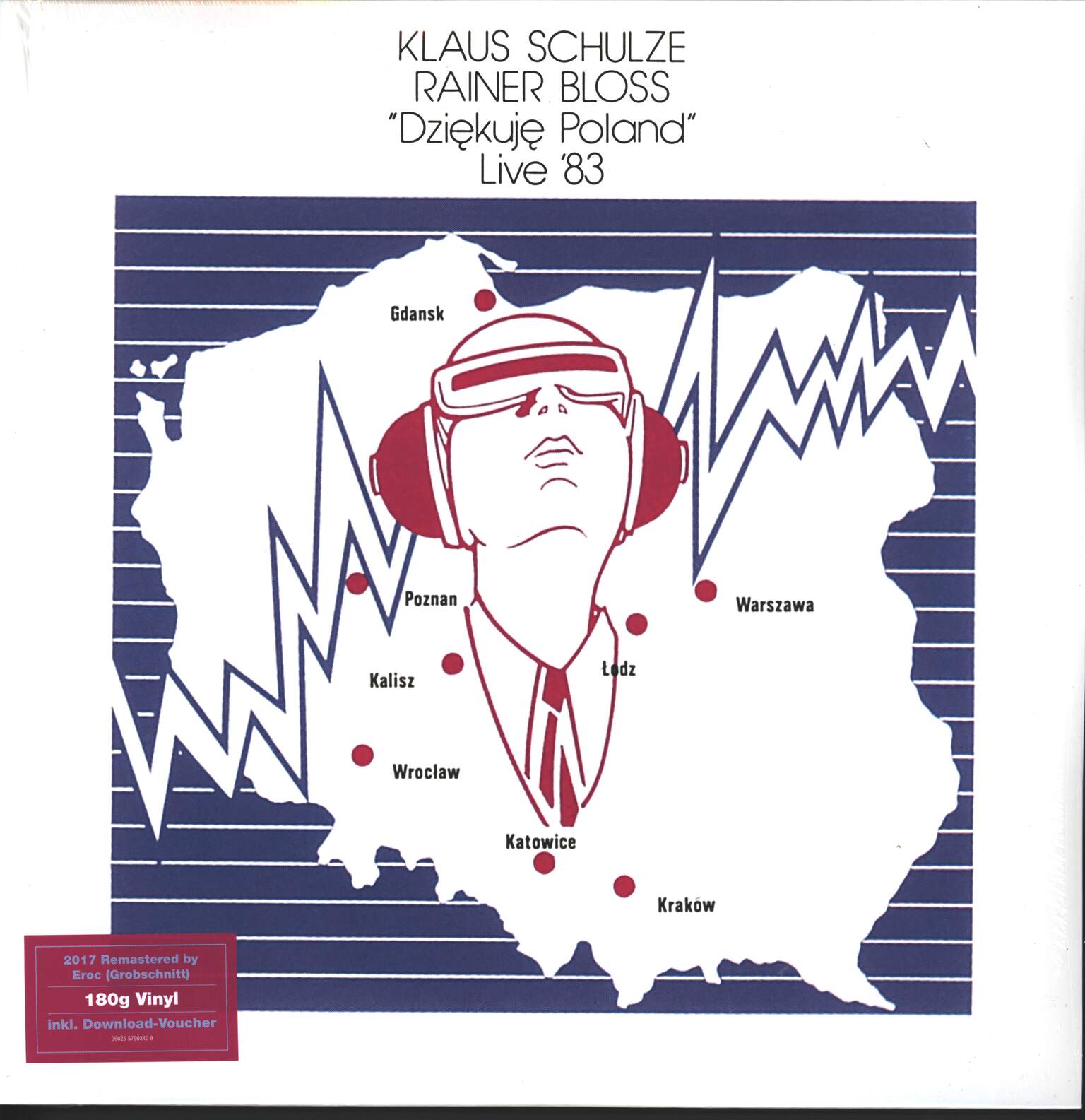 Klaus Schulze: Dziękuję Poland Live '83, 2×LP (Vinyl)