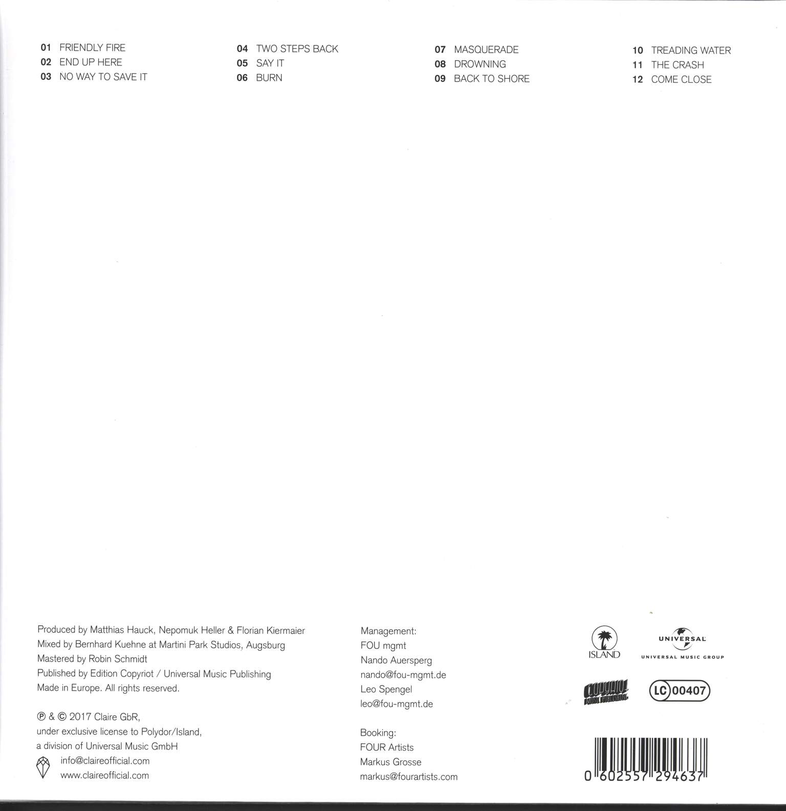 Claire: Tides, 2×LP (Vinyl)