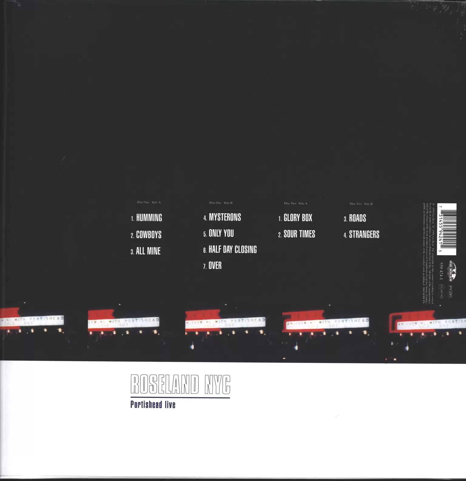 Portishead: Roseland NYC Live, 2×LP (Vinyl)