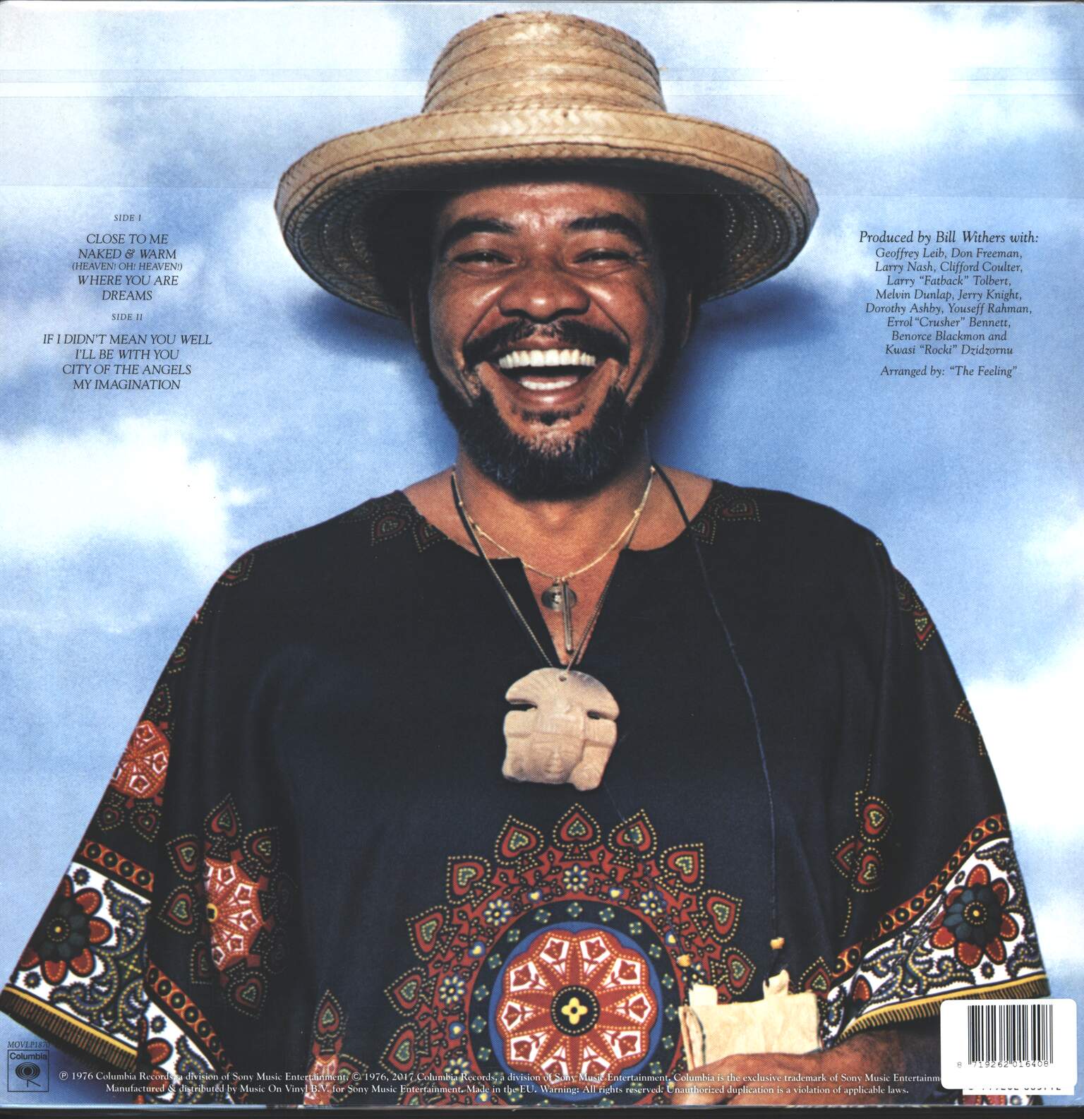 Bill Withers: Naked & Warm, 1×LP (Vinyl)