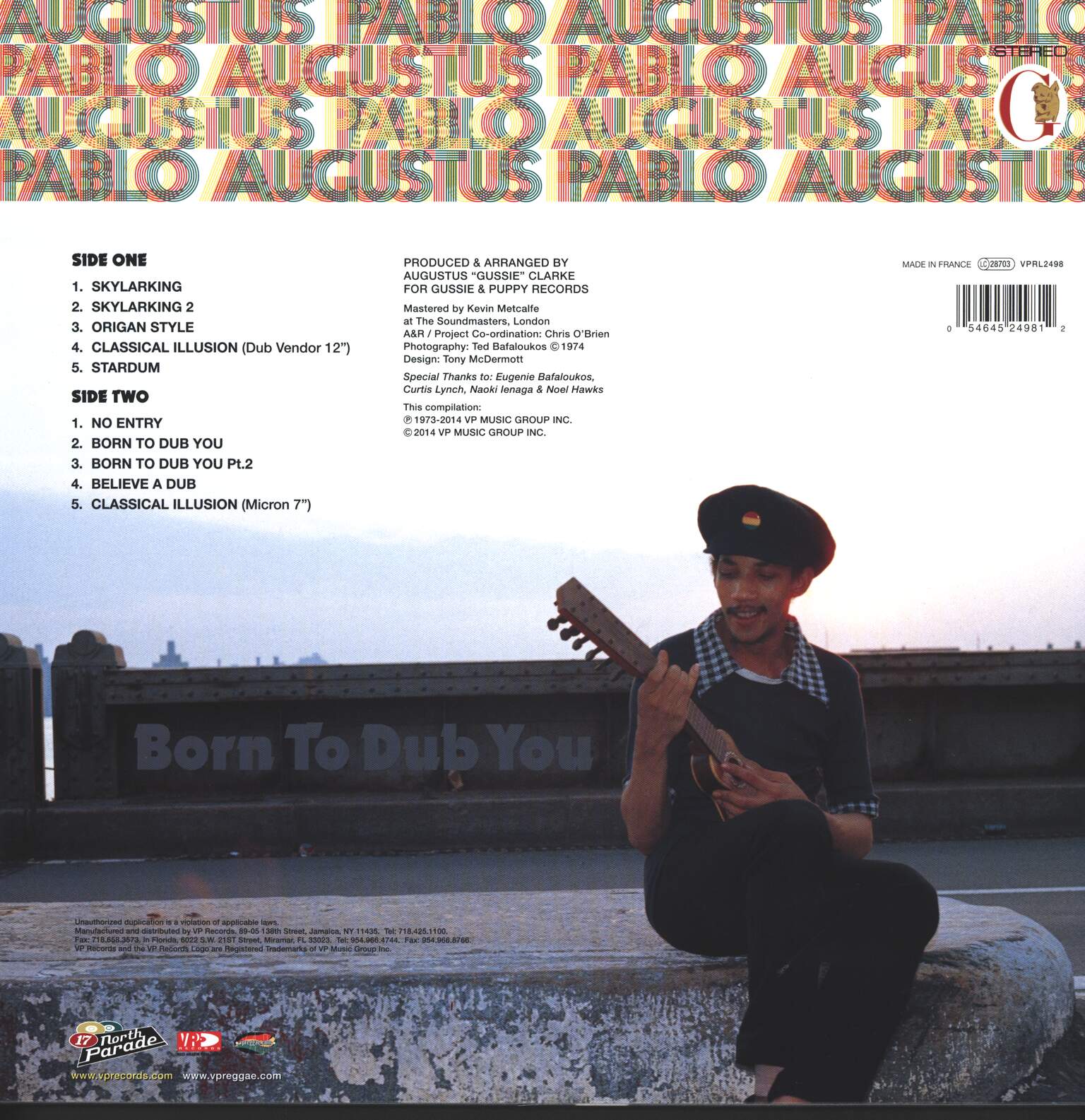 Augustus Pablo: Born To Dub You, LP (Vinyl)