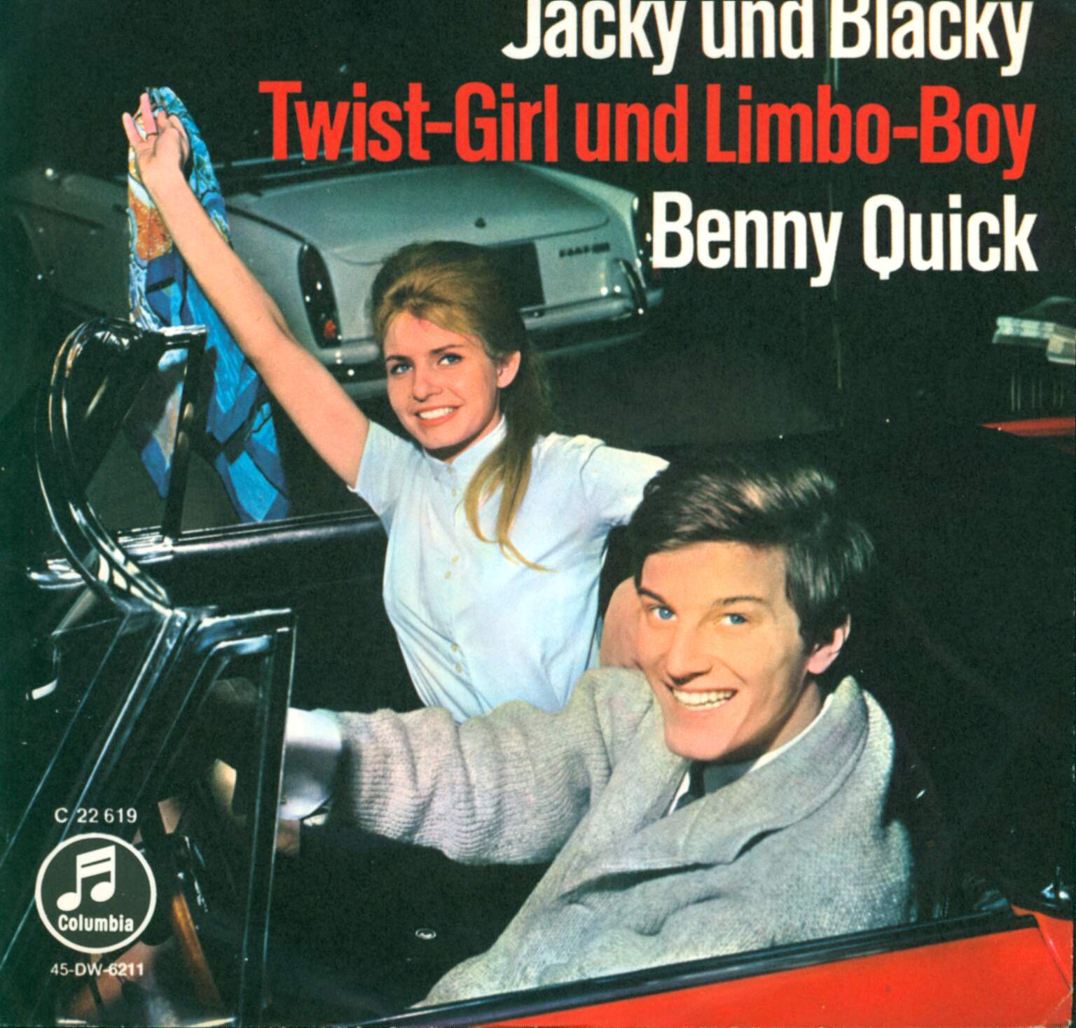 Benny Quick: Jacky Und Blacky / Twist-Girl Und Limbo-Boy, 1×7" Single (Vinyl)