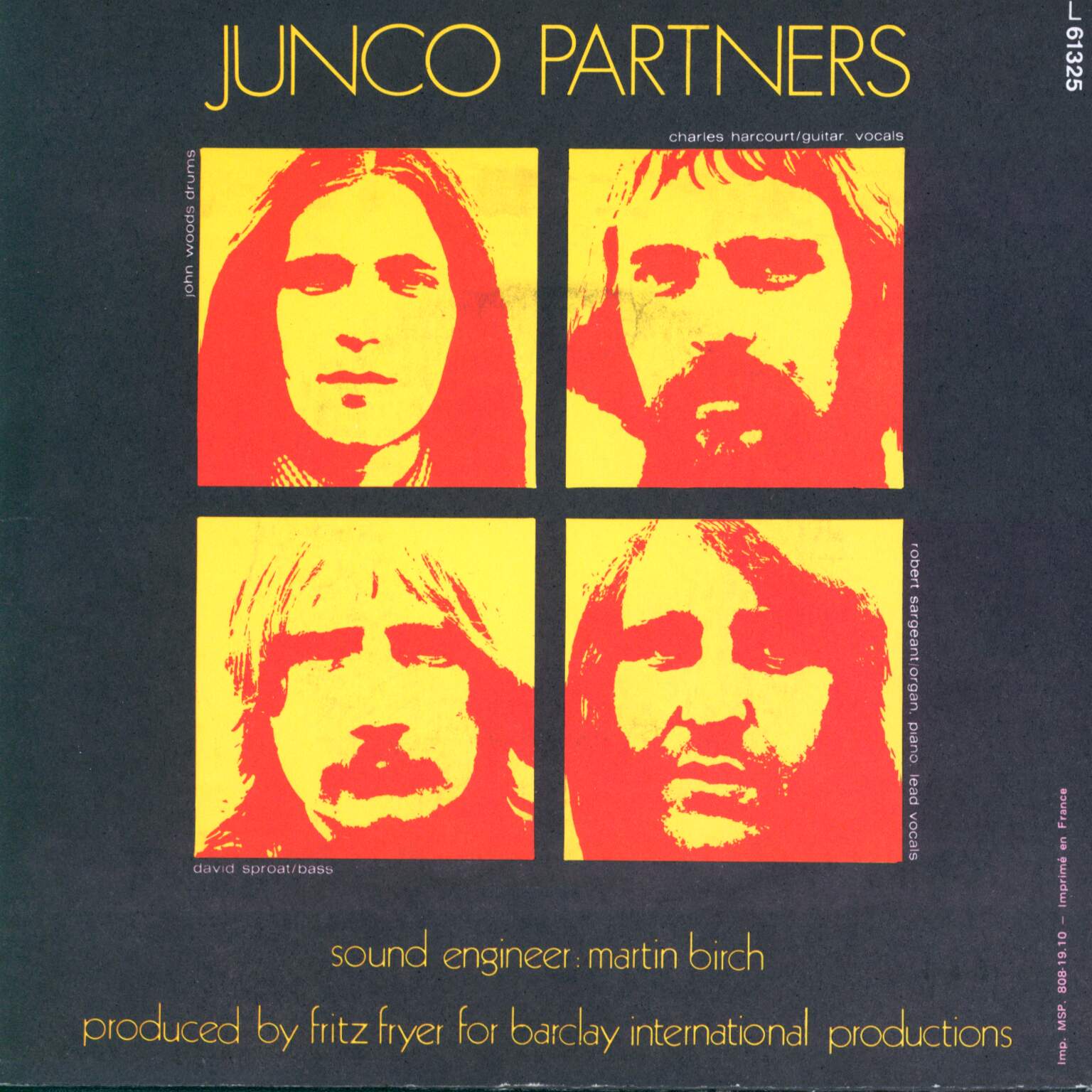 Junco Partners: Change In Louise / Fly Me High, 1×7" Single (Vinyl)