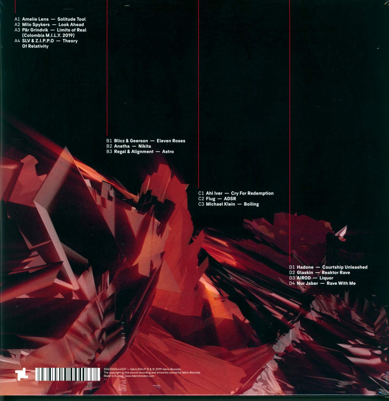 Amelie Lens: Fabric Presents Amelie Lens, 2×LP (Vinyl)