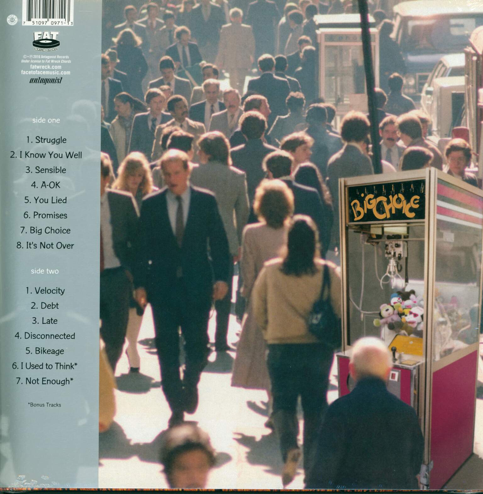 Face To Face: Big Choice, 1×LP (Vinyl)