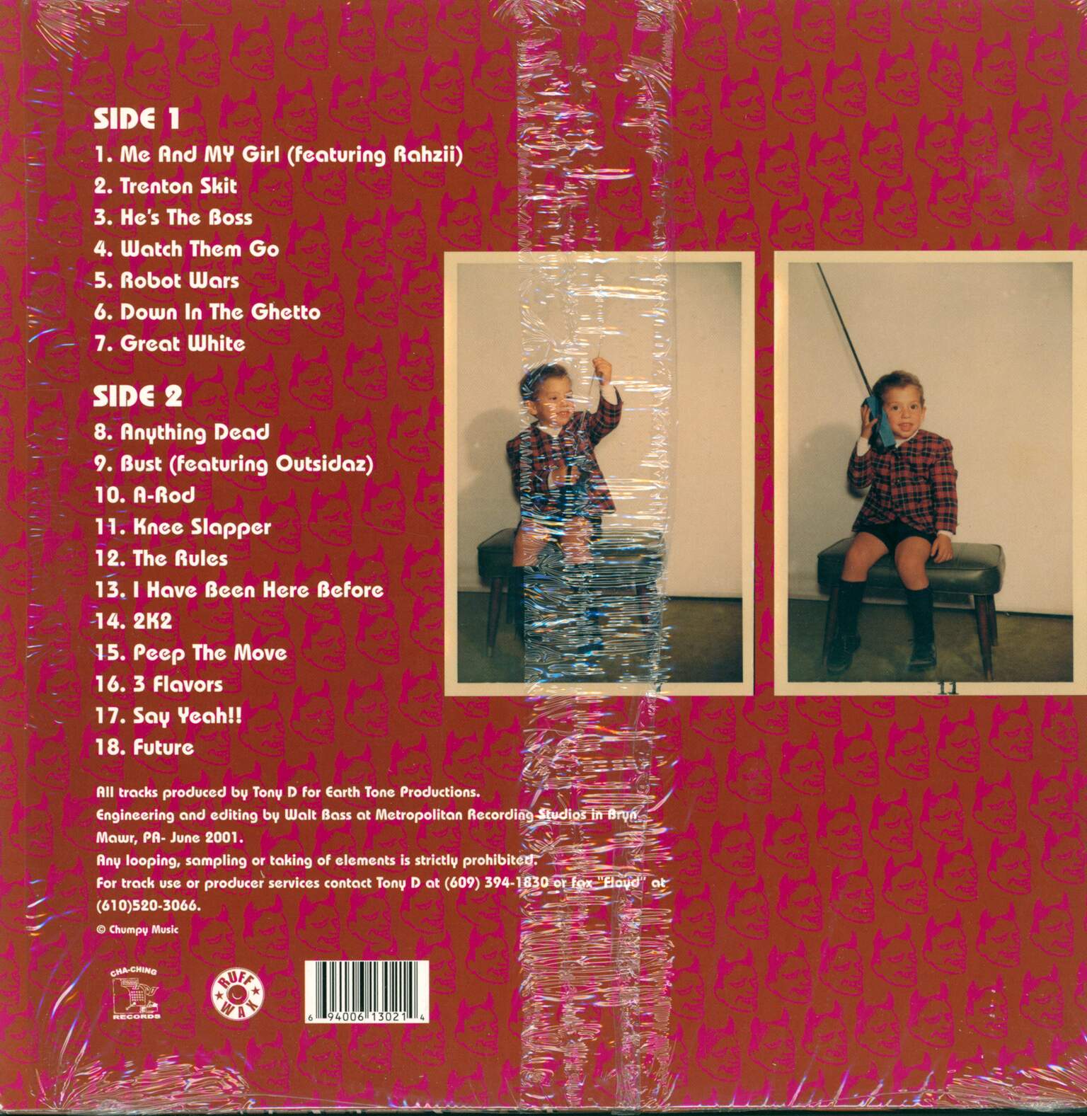 Tony D: Master Of The Moaning Beats, 1×LP (Vinyl)