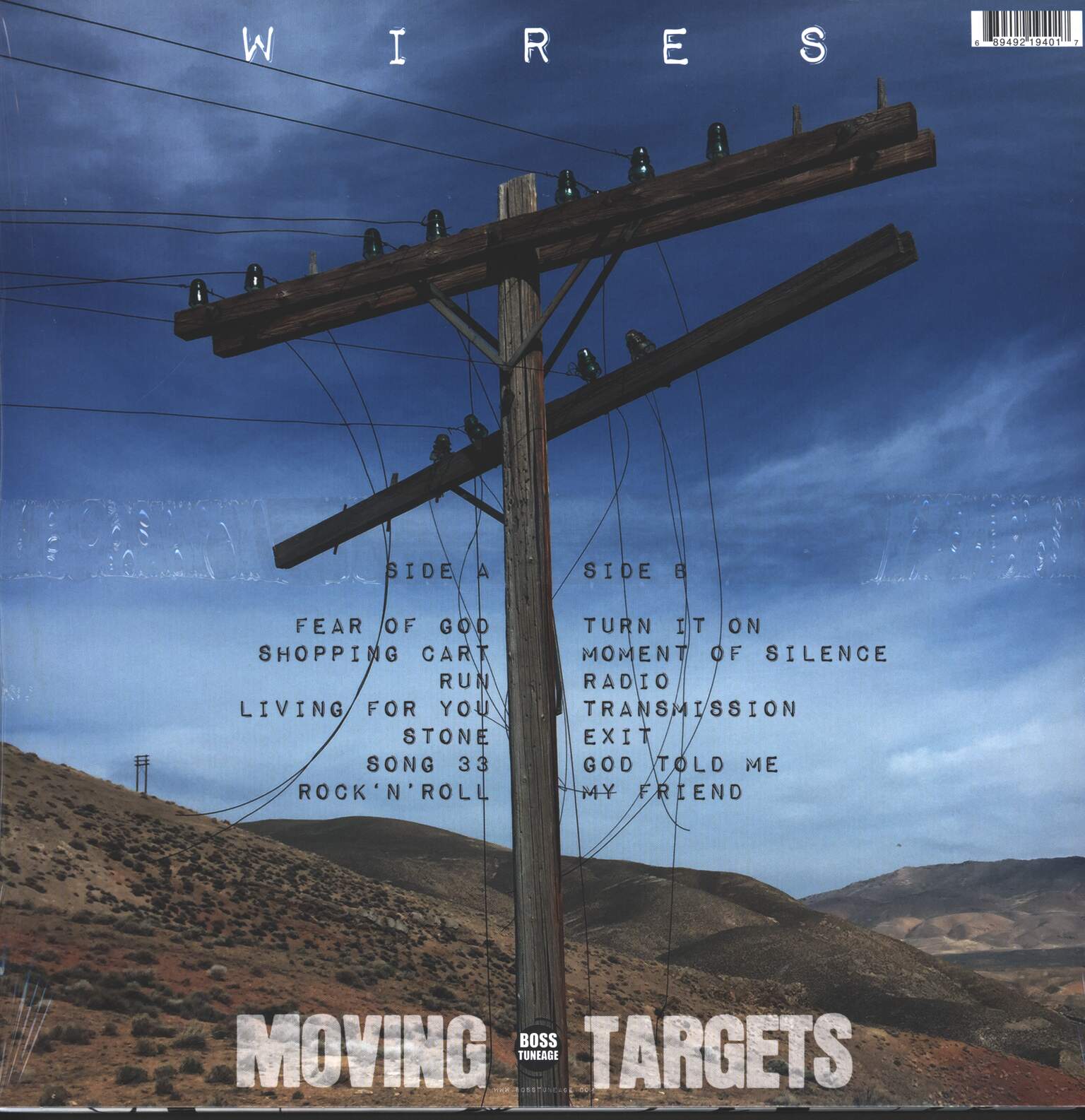 Moving Targets: Wires, LP (Vinyl)