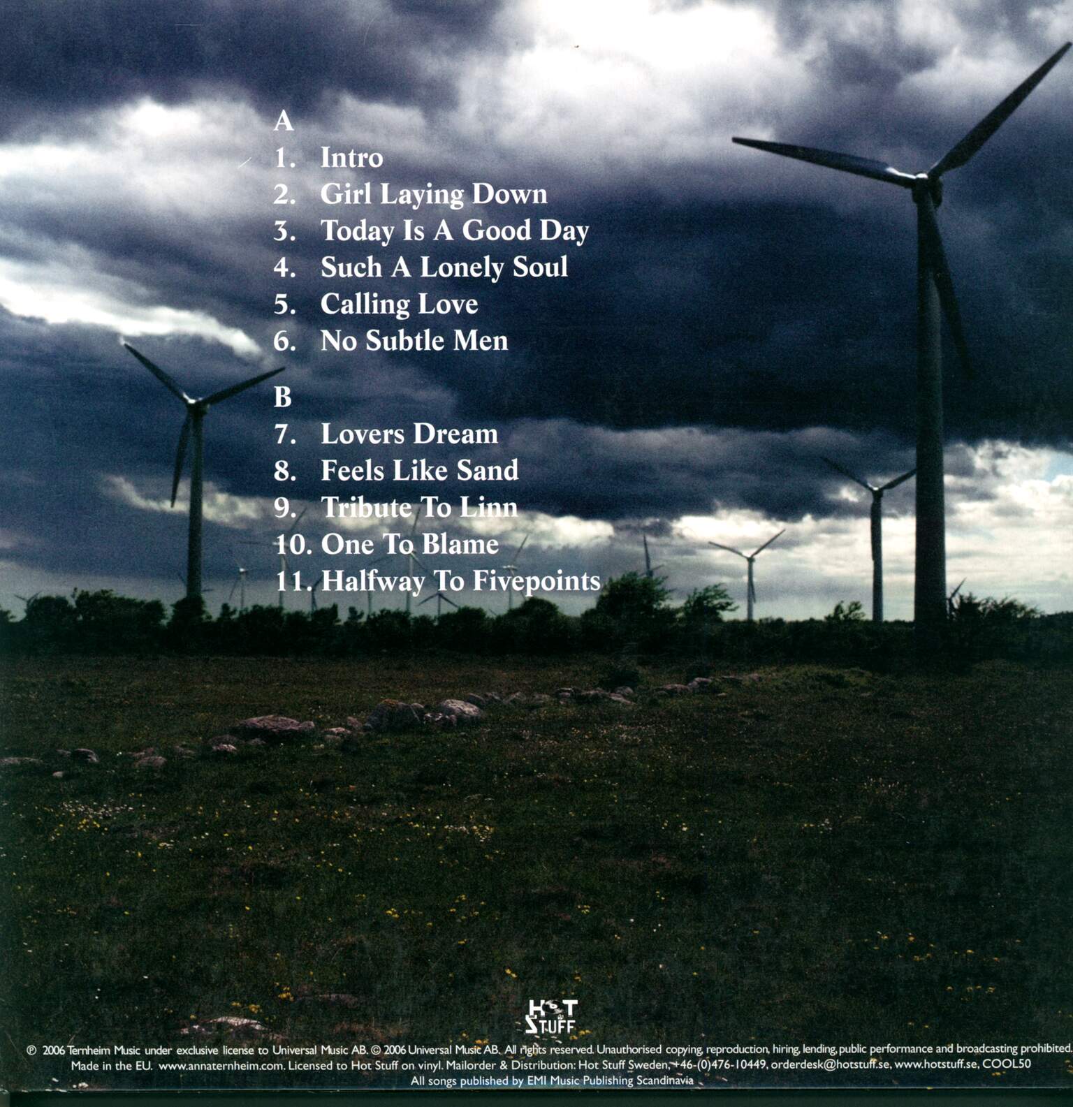 Anna Ternheim: Separation Road, LP (Vinyl)