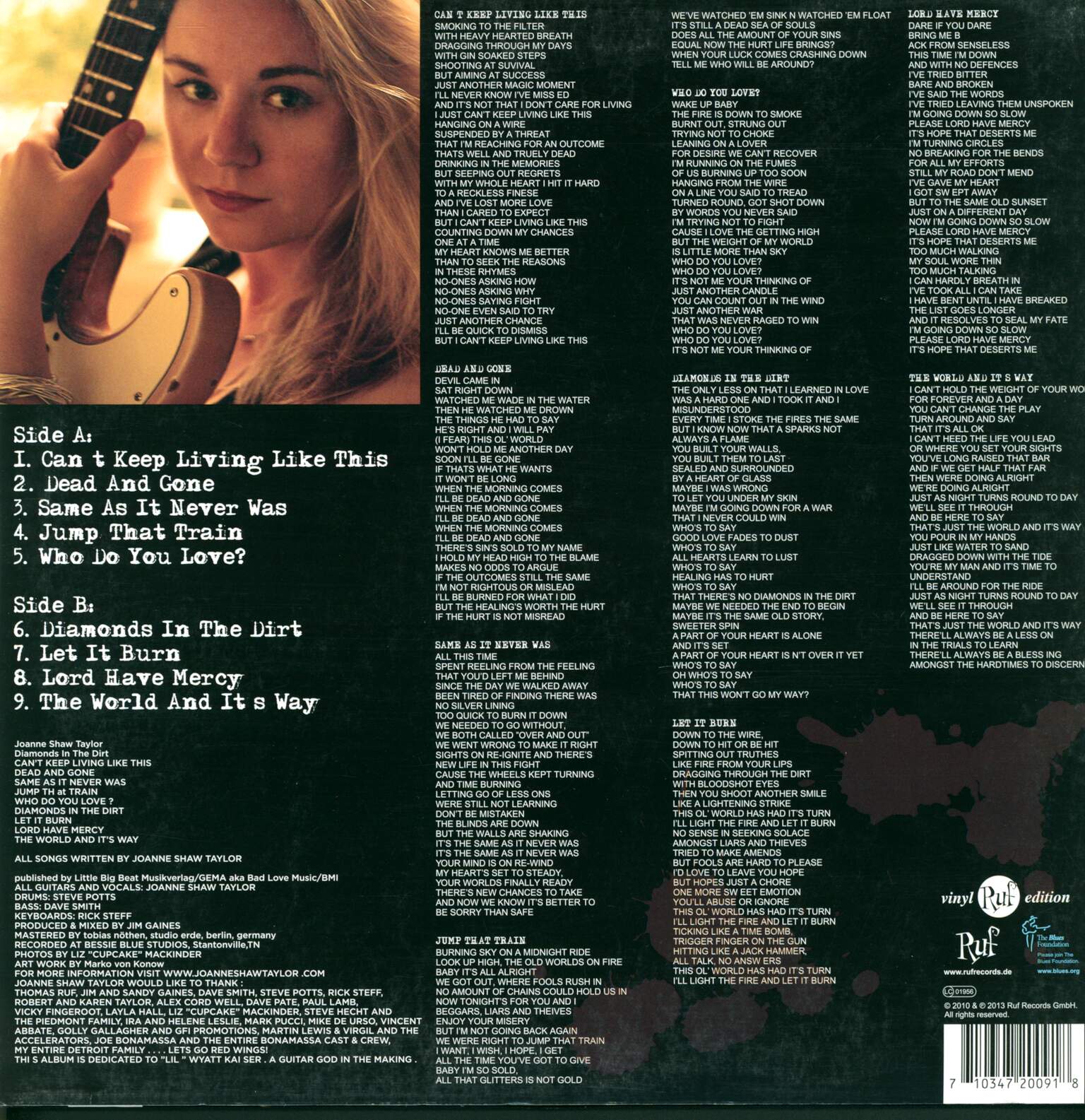 Joanne Shaw Taylor: Diamonds In The Dirt, LP (Vinyl)