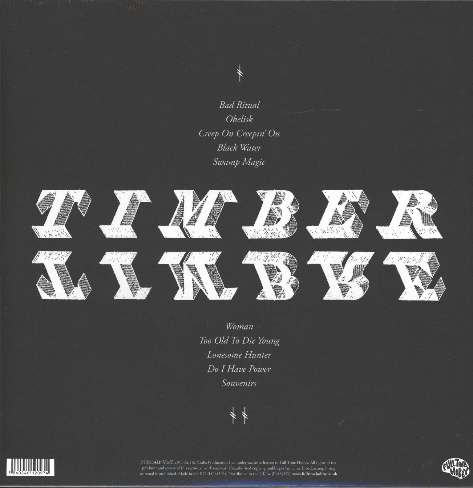 Timber Timbre: Creep On Creepin' On, LP (Vinyl)