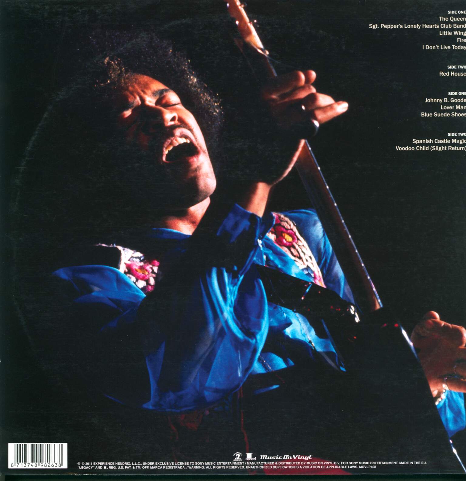 Jimi Hendrix: Hendrix In The West, 2×LP (Vinyl)