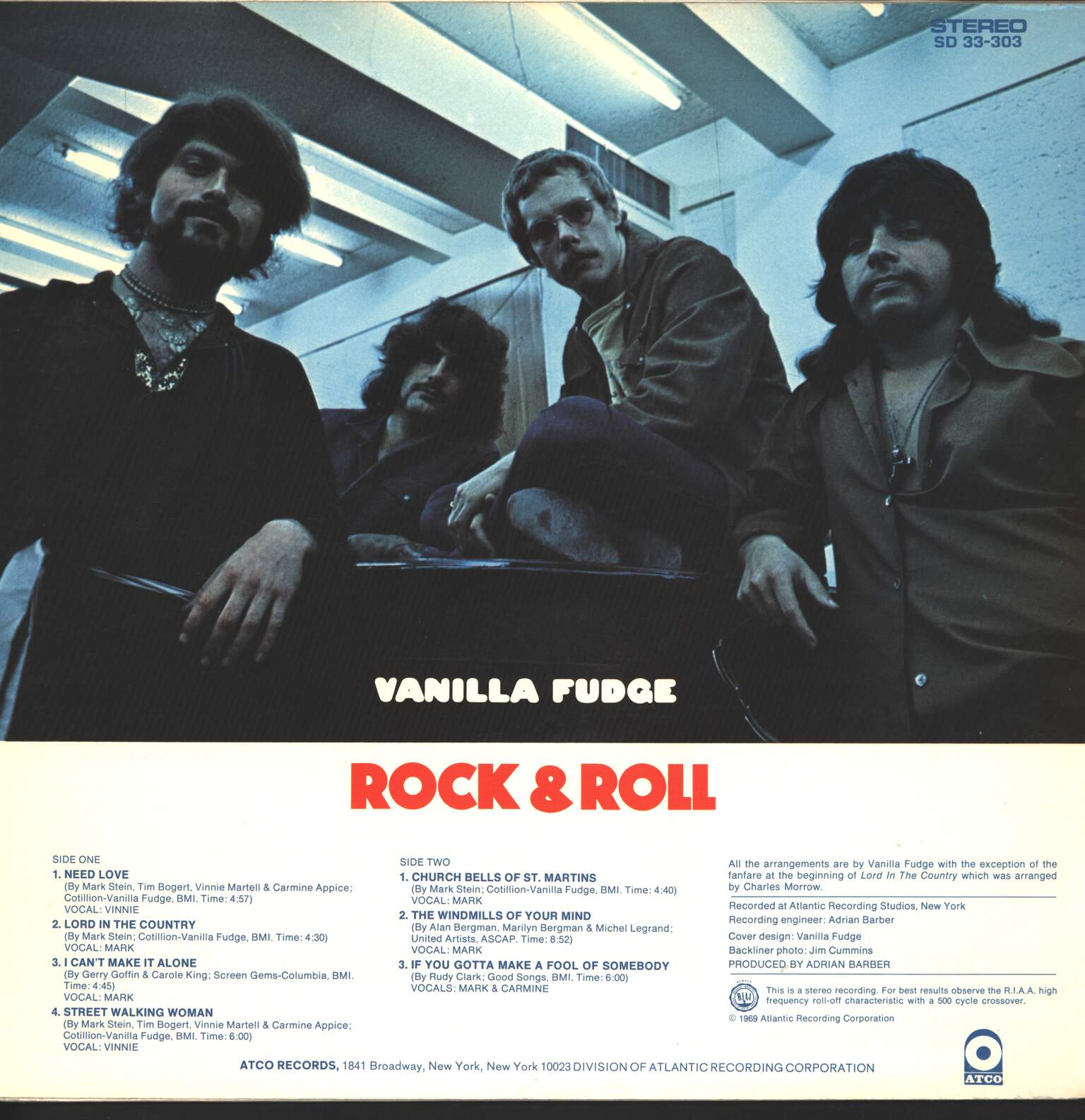 Vanilla Fudge: Rock & Roll, LP (Vinyl)