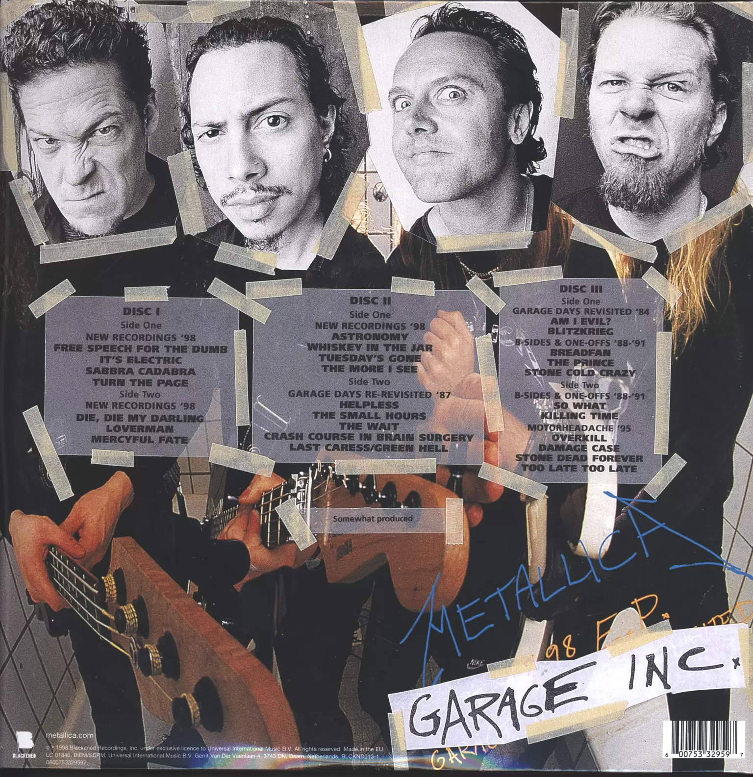 Metallica: Garage Inc., 3×LP (Vinyl)