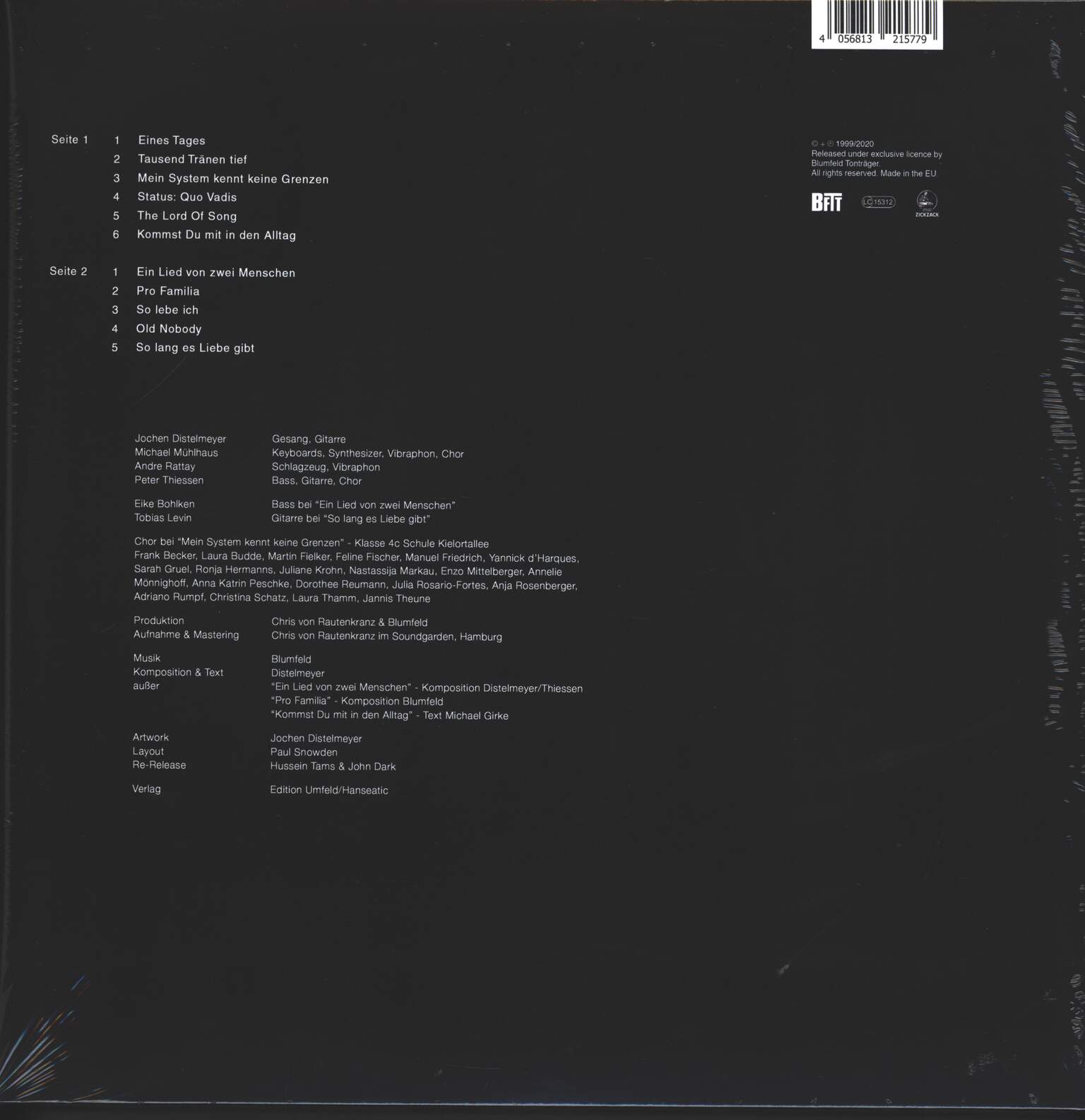 Blumfeld: Old Nobody, LP (Vinyl)