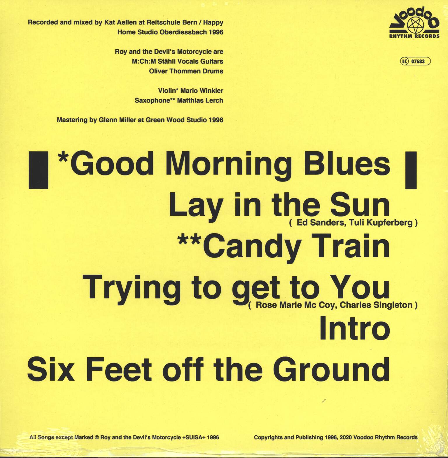 Roy And The Devil's Motorcycle: Good Morning Blues, LP (Vinyl)