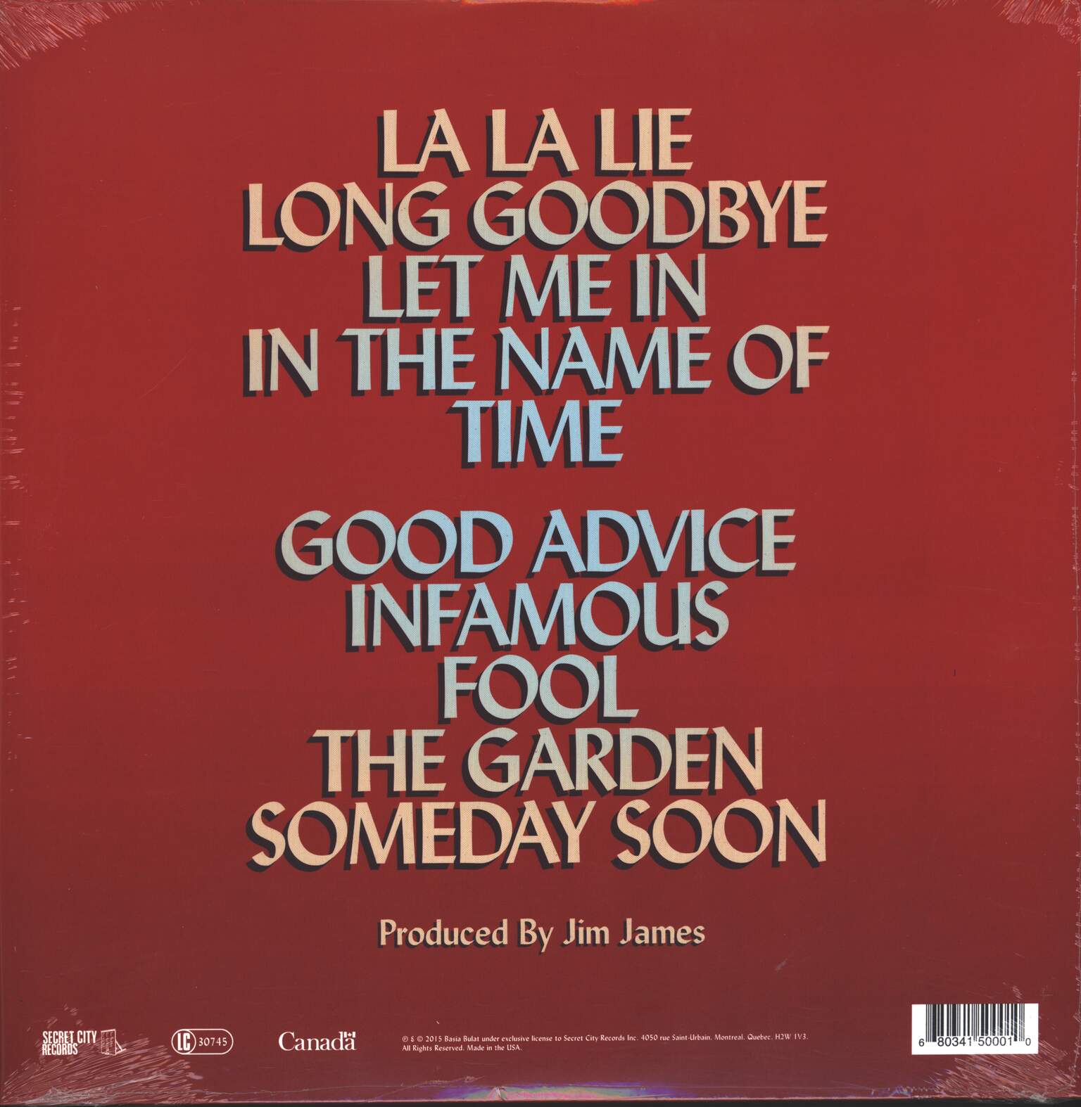 Basia Bulat: Good Advice, LP (Vinyl)