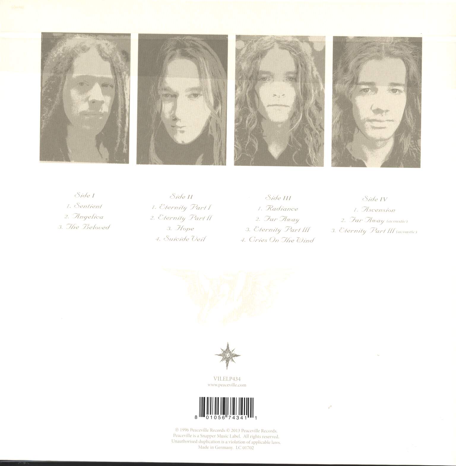 Anathema: Eternity, 2×LP (Vinyl)