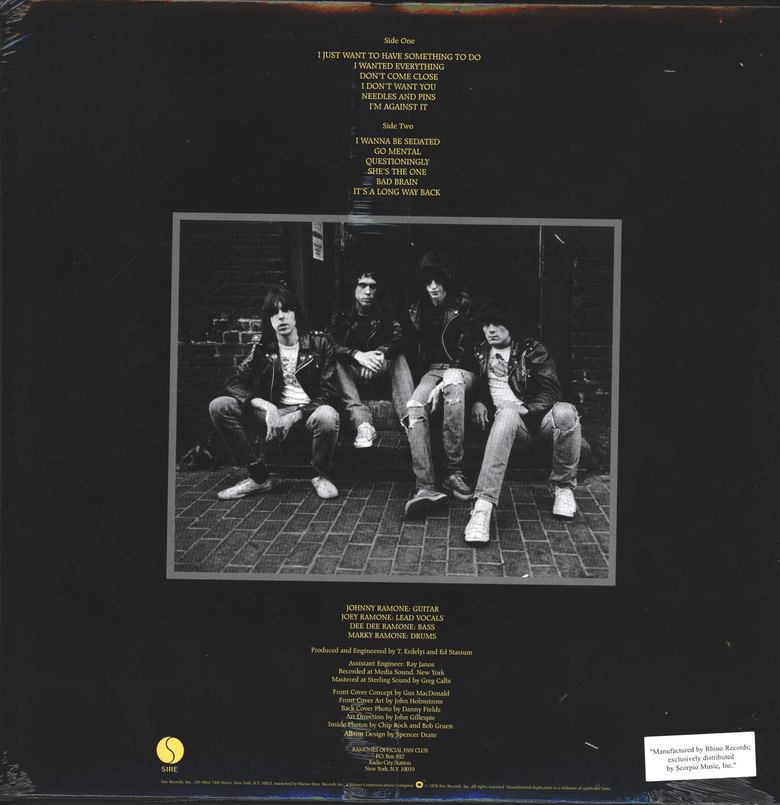 Ramones: Road To Ruin, 1×LP (Vinyl)