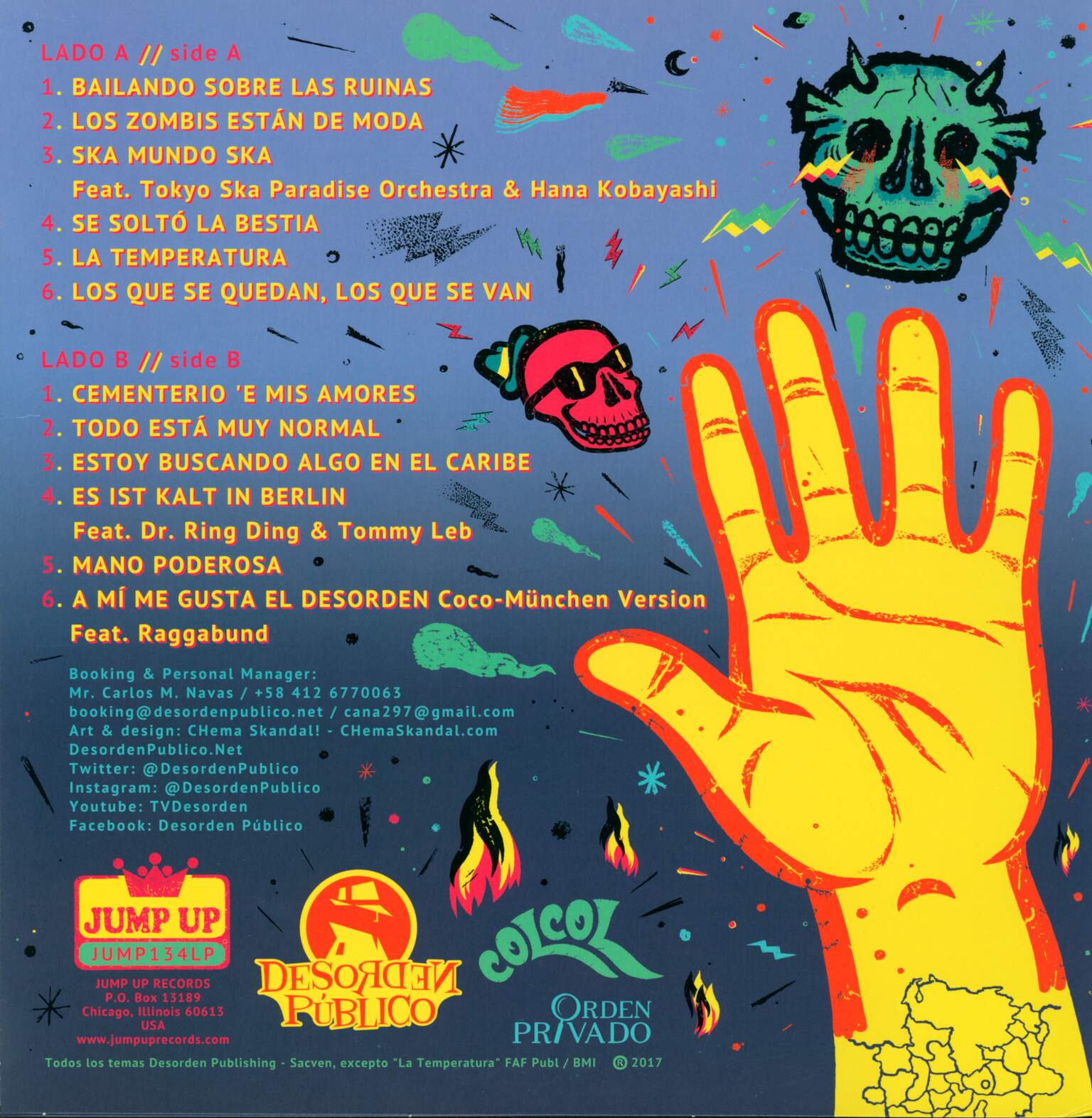 Desorden Público: Bailando Sobre Las Ruinas, 1×LP (Vinyl)