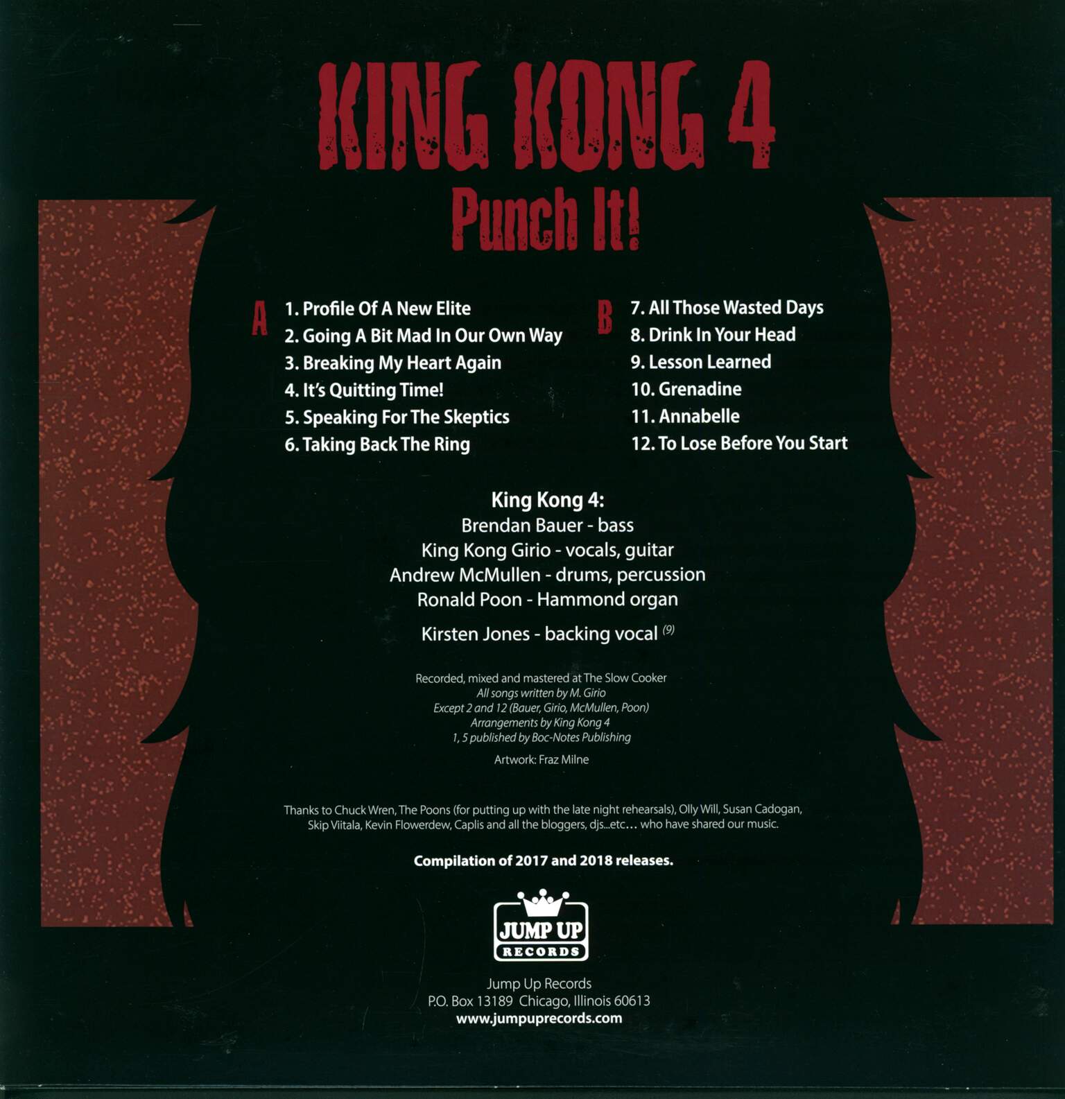 The King Kong 4: Punch It!, 1×LP (Vinyl)