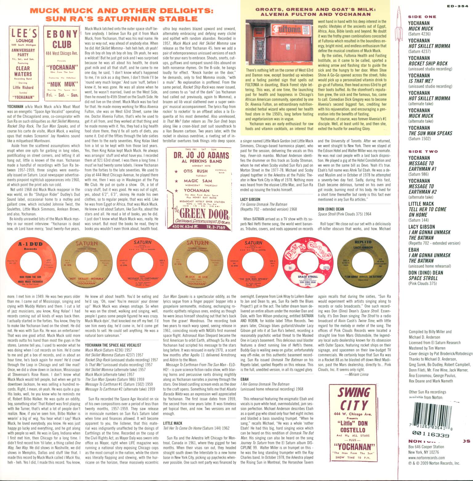 The Sun Ra Arkestra: Rocket Ship Rock, 1×LP (Vinyl)