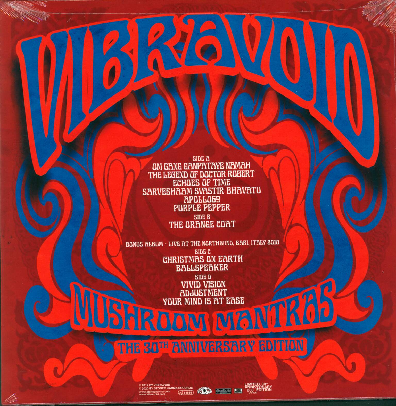 Vibravoid: Mushroom Mantras, 2×LP (Vinyl)