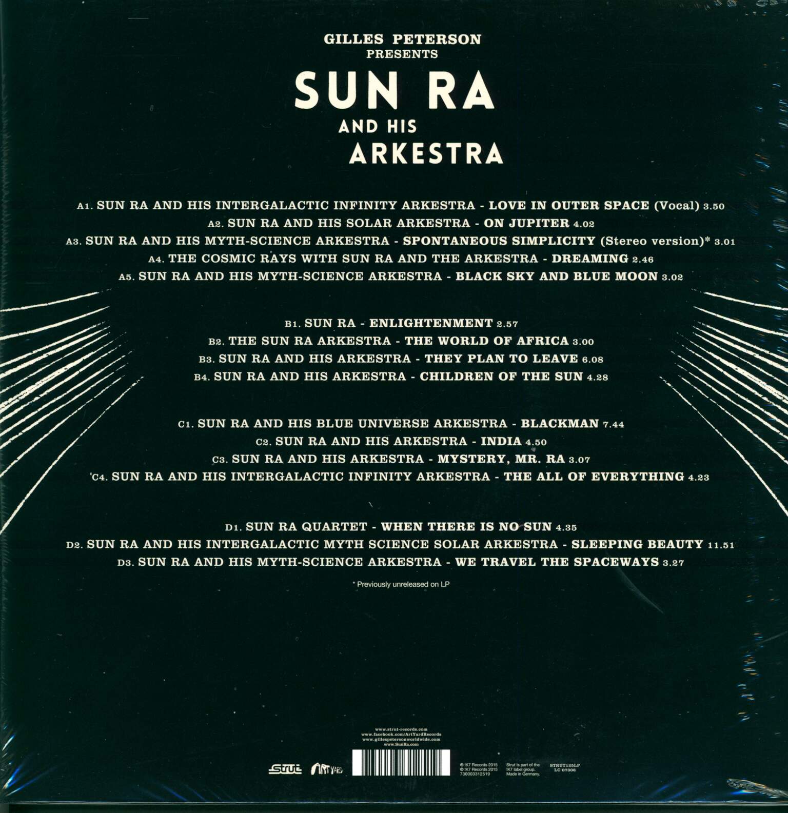 The Sun Ra Arkestra: To Those Of Earth... And Other Worlds, 2×LP (Vinyl), 2×CD