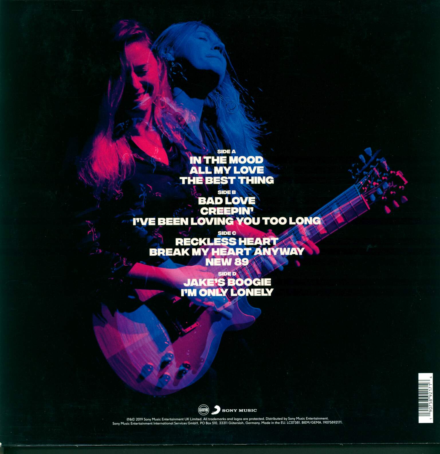 Joanne Shaw Taylor: Reckless Heart, 2×LP (Vinyl)