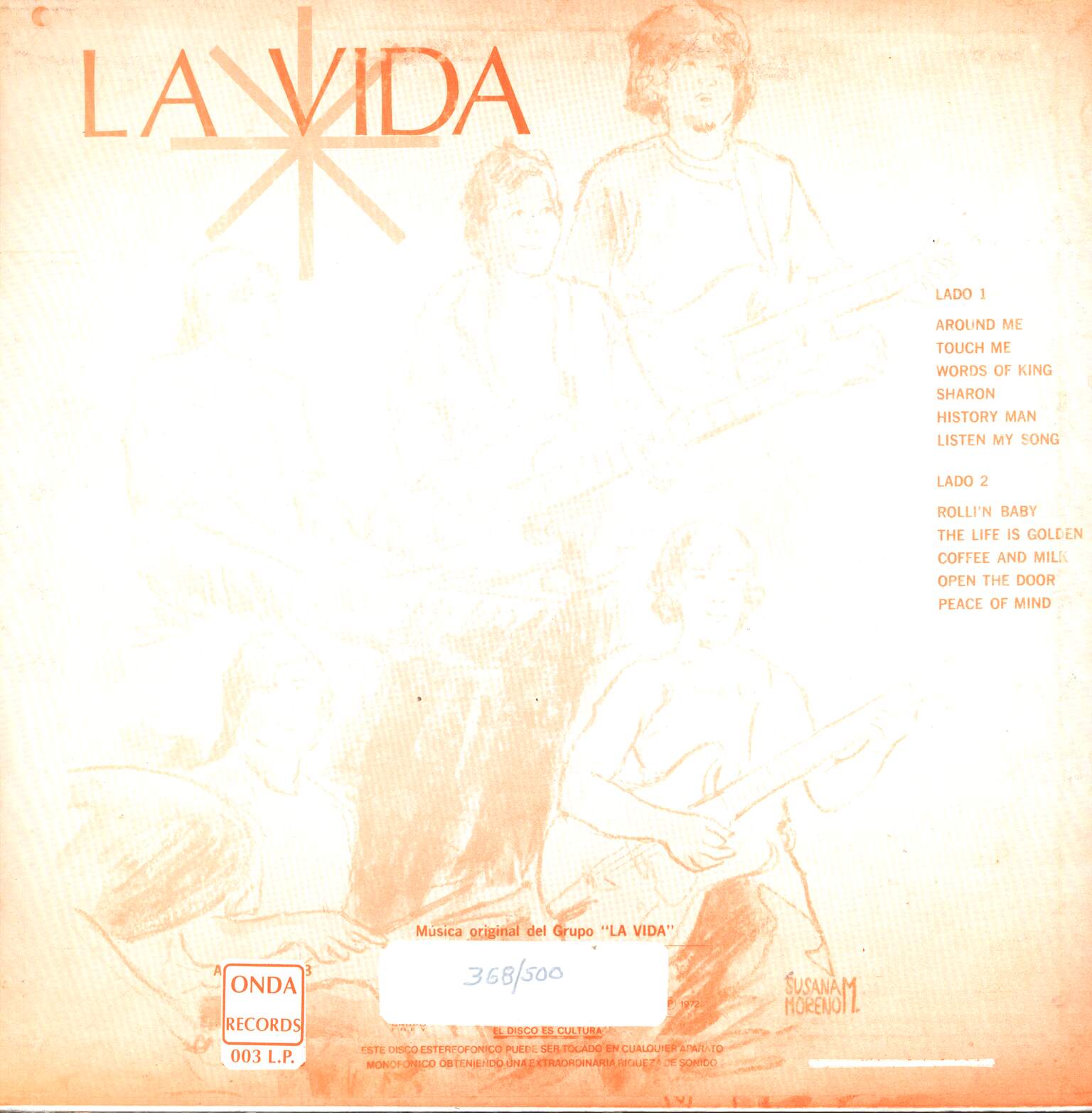 La Vida: La Vida, 1×LP (Vinyl)