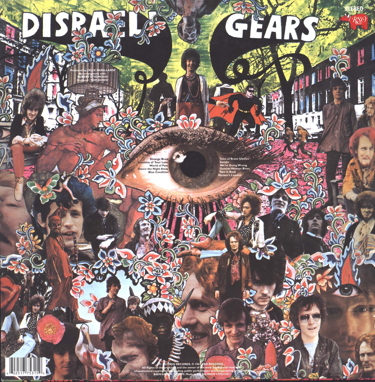 Cream: Disraeli Gears, 1×LP (Vinyl)