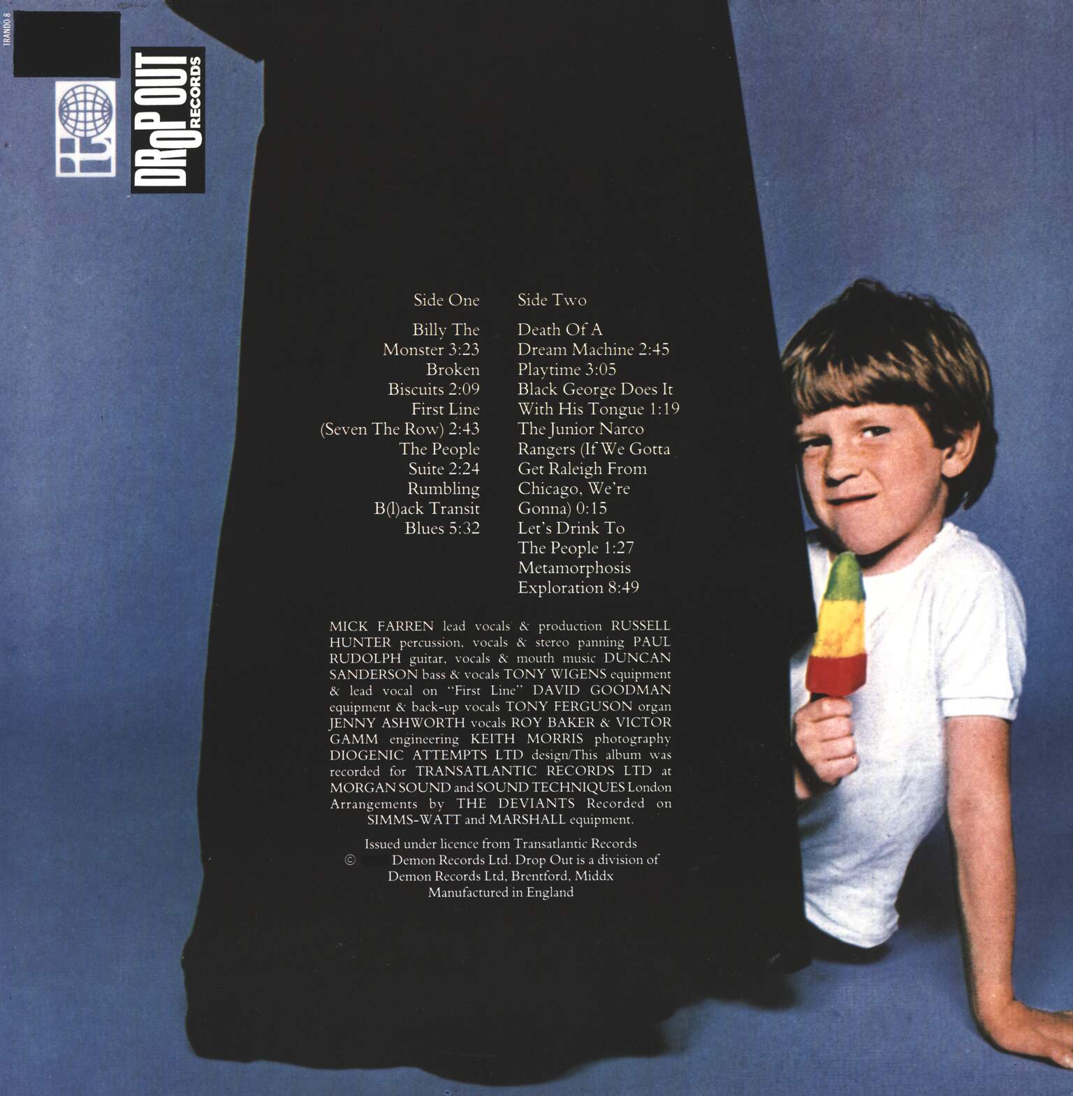 The Deviants: The Deviants, 1×LP (Vinyl)