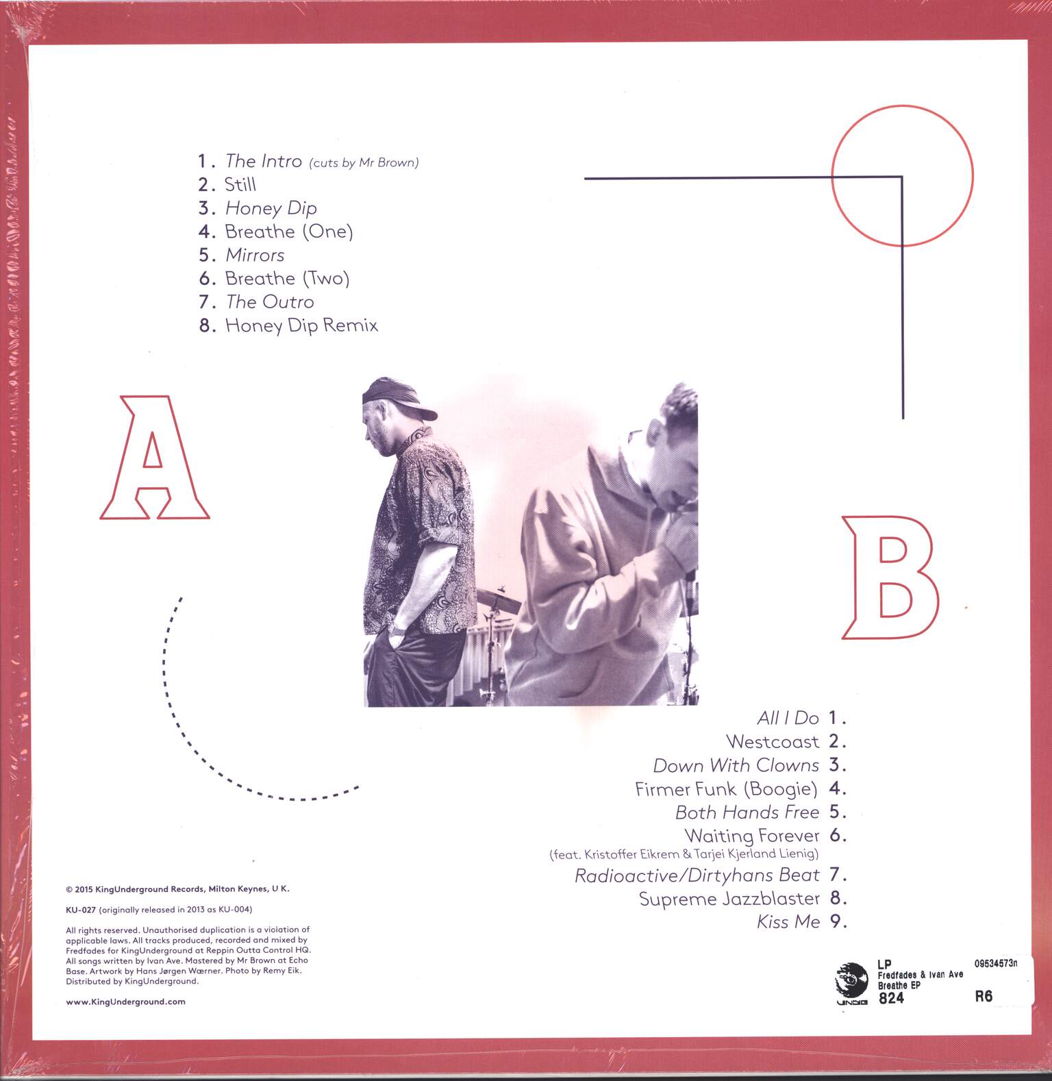 Fredfades: Breathe, 1×LP (Vinyl)