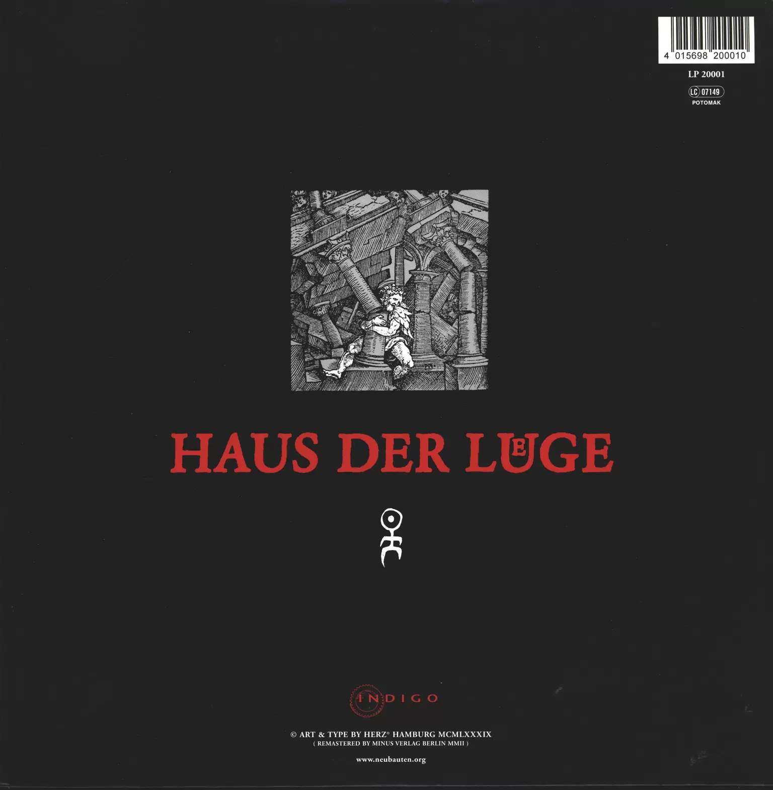 Einstürzende Neubauten: Haus Der Lüge, 1×LP (Vinyl)